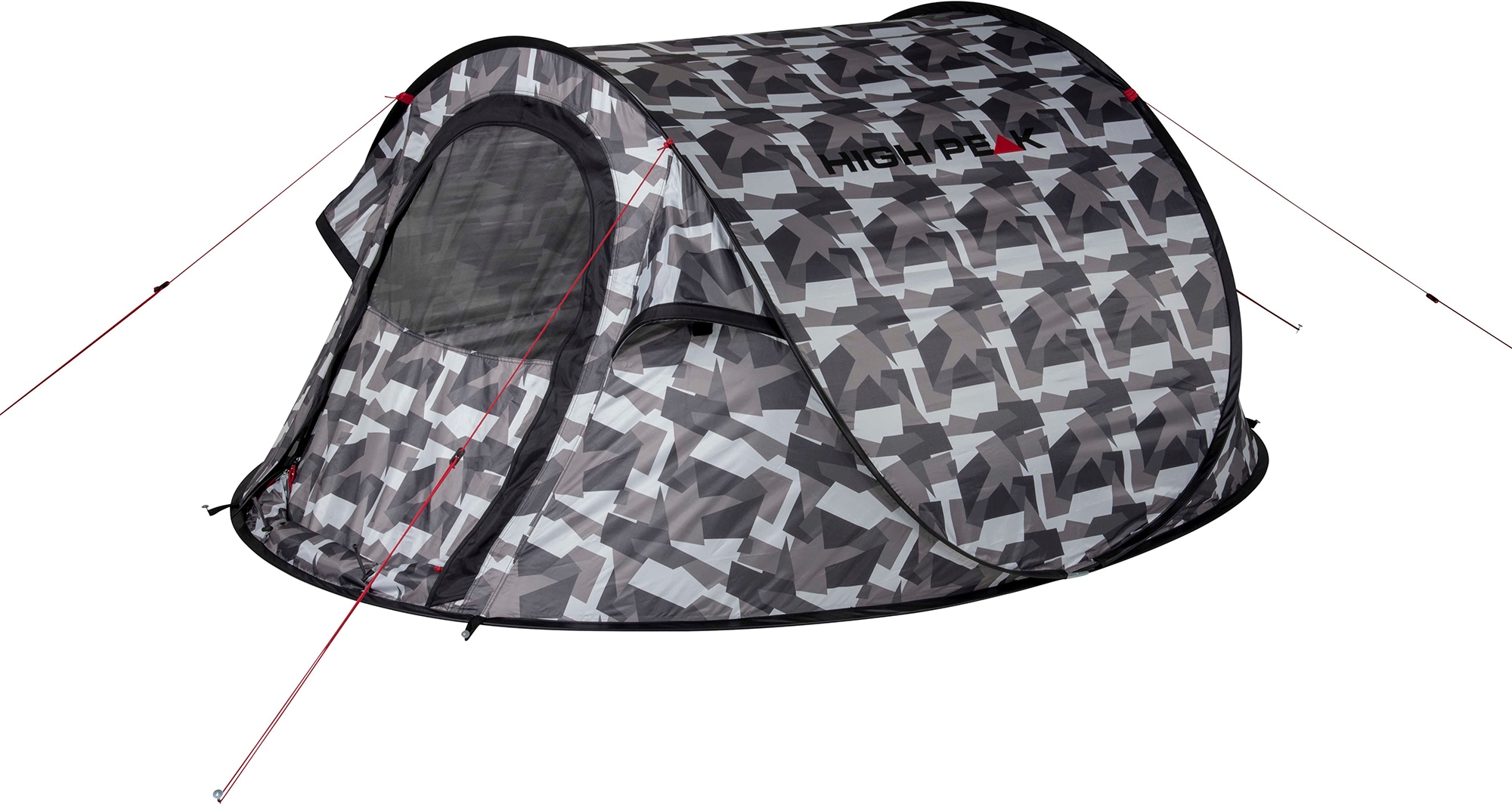 High Peak Wurfzelt »Pop up Zelt Vision 3«, 2 Personen, (mit Transporttasche)