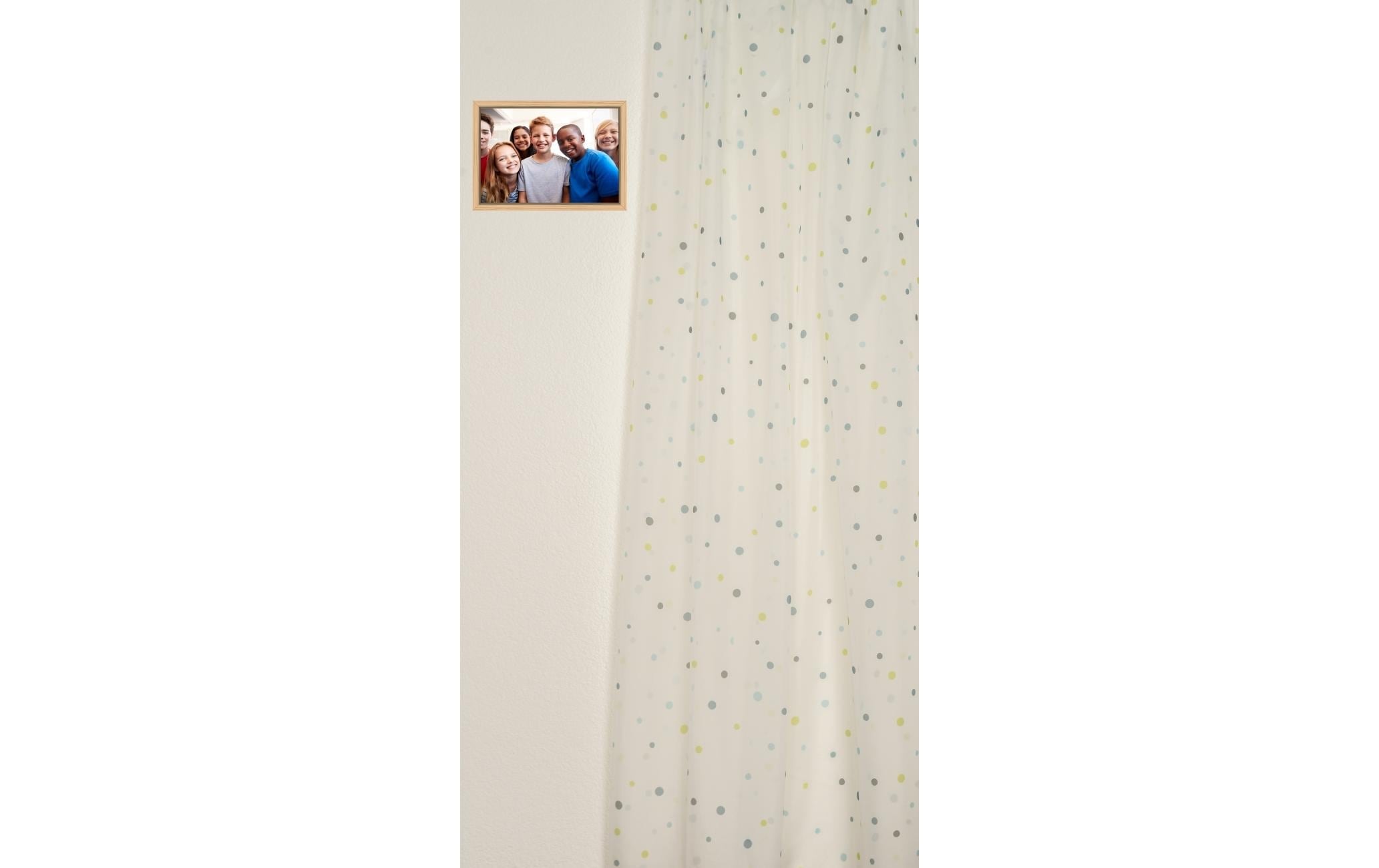 Kindervorhang.ch Vorhang »Zaphir mit Faltenband 140 cm x 240 cm«, (1 St.)
