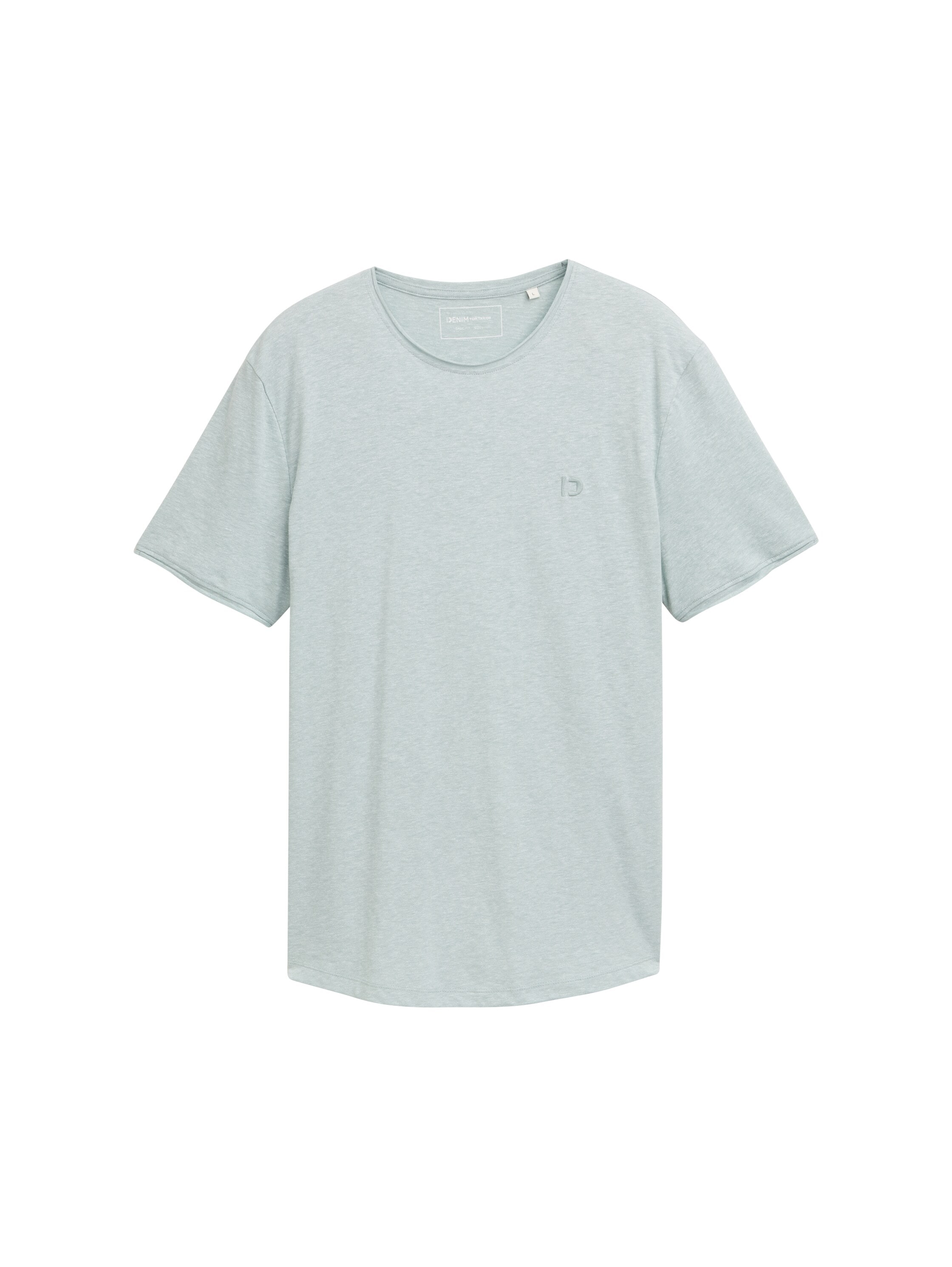 TOM TAILOR Denim T-Shirt, in Melange-Optik