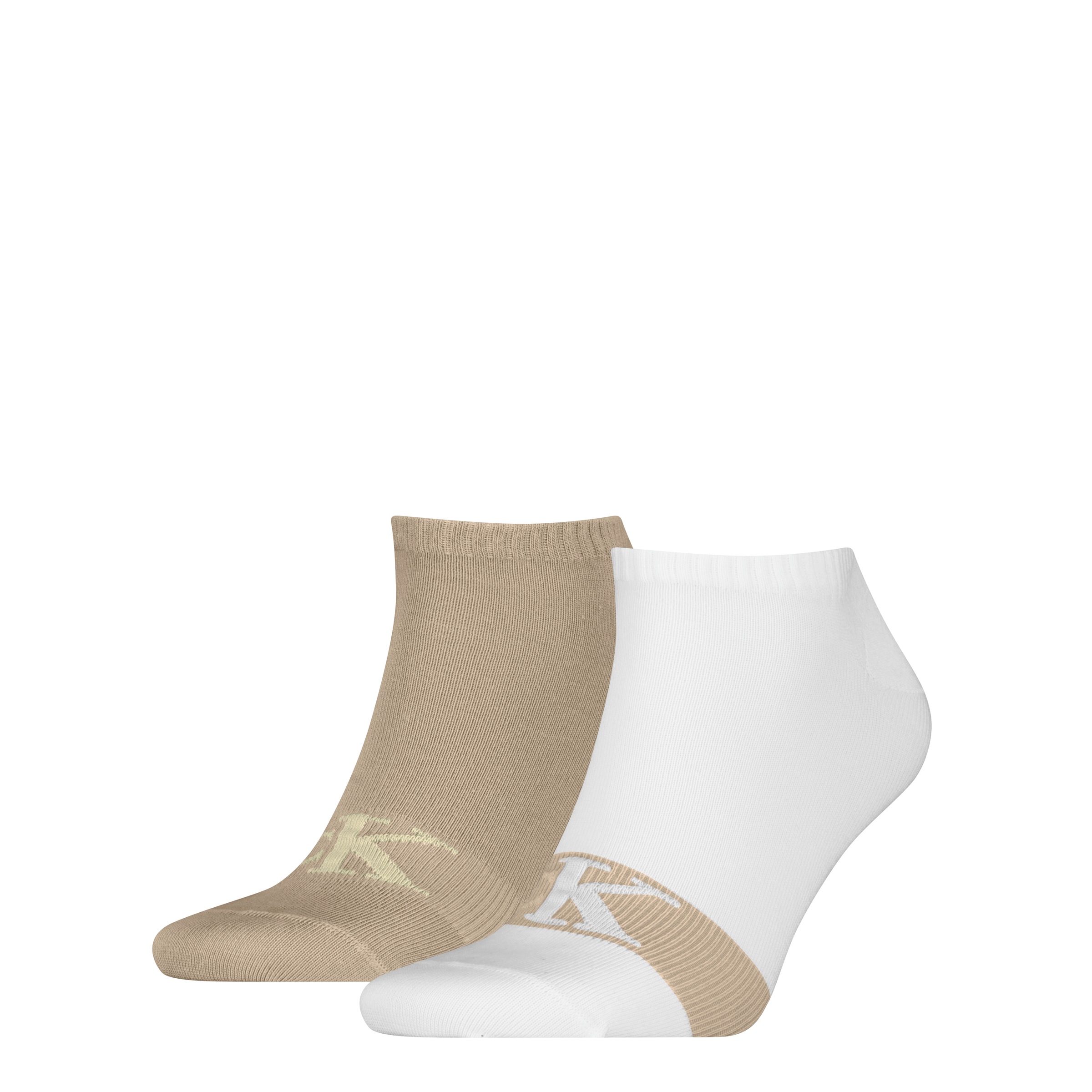 Calvin Klein Jeans Socken »CKJ MEN SNEAKER 2P SHADOW RIB LOGO« 2 Stk. tlg. mit dezentem Markenakzent