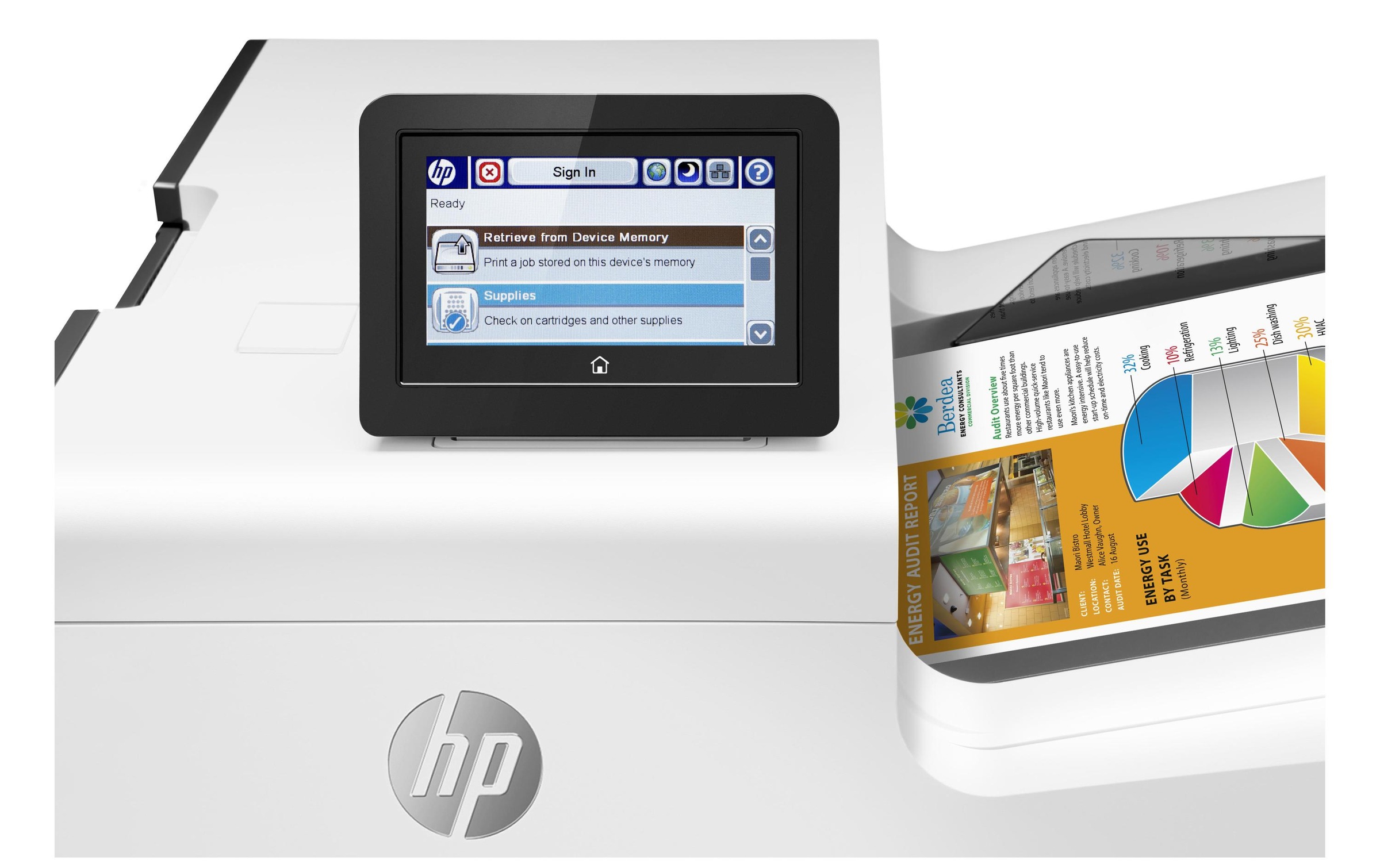 HP Tintenstrahldrucker »PageWide Enterprise Colo«