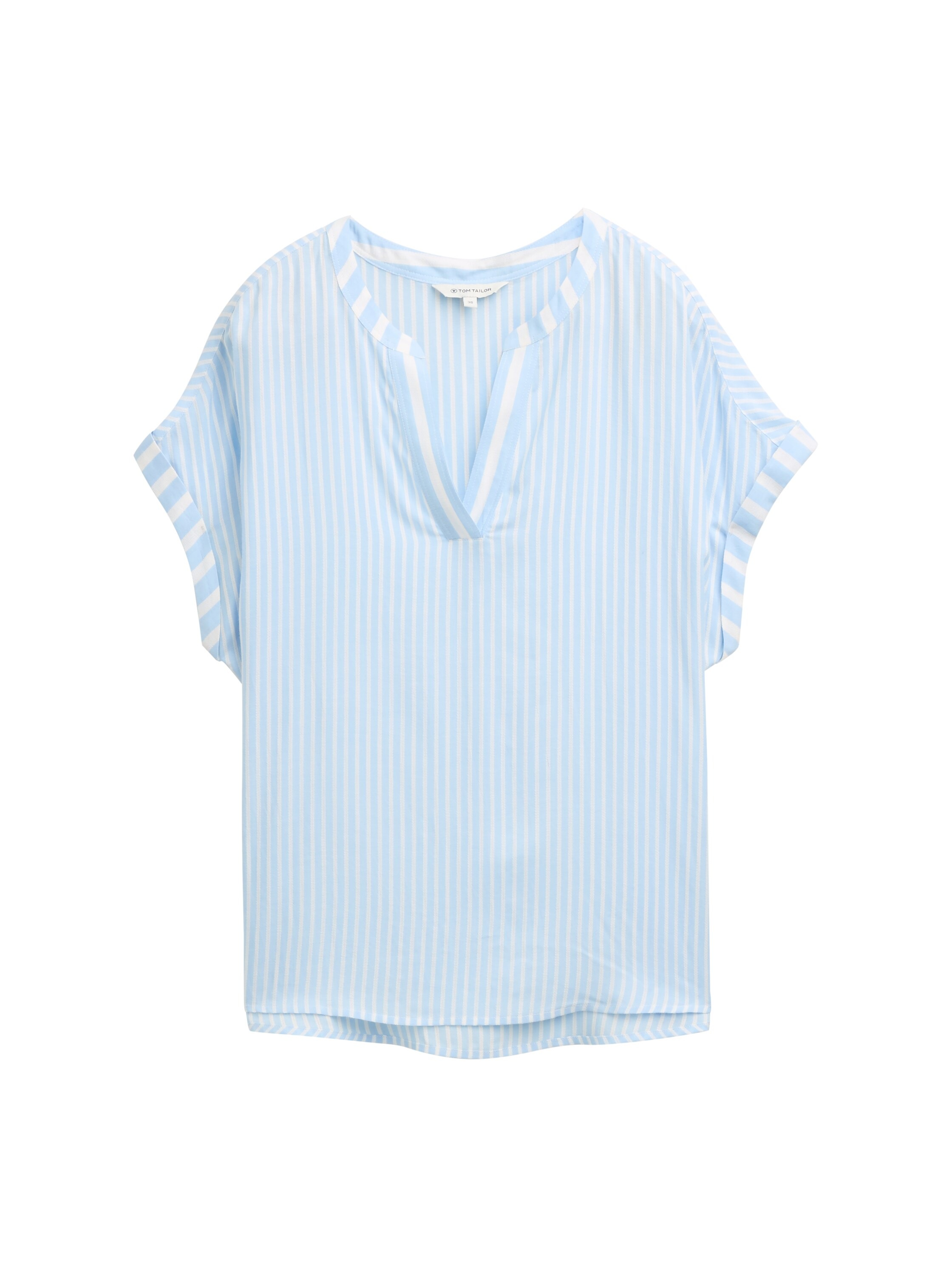 TOM TAILOR Shirtbluse, mit Streifen Muster