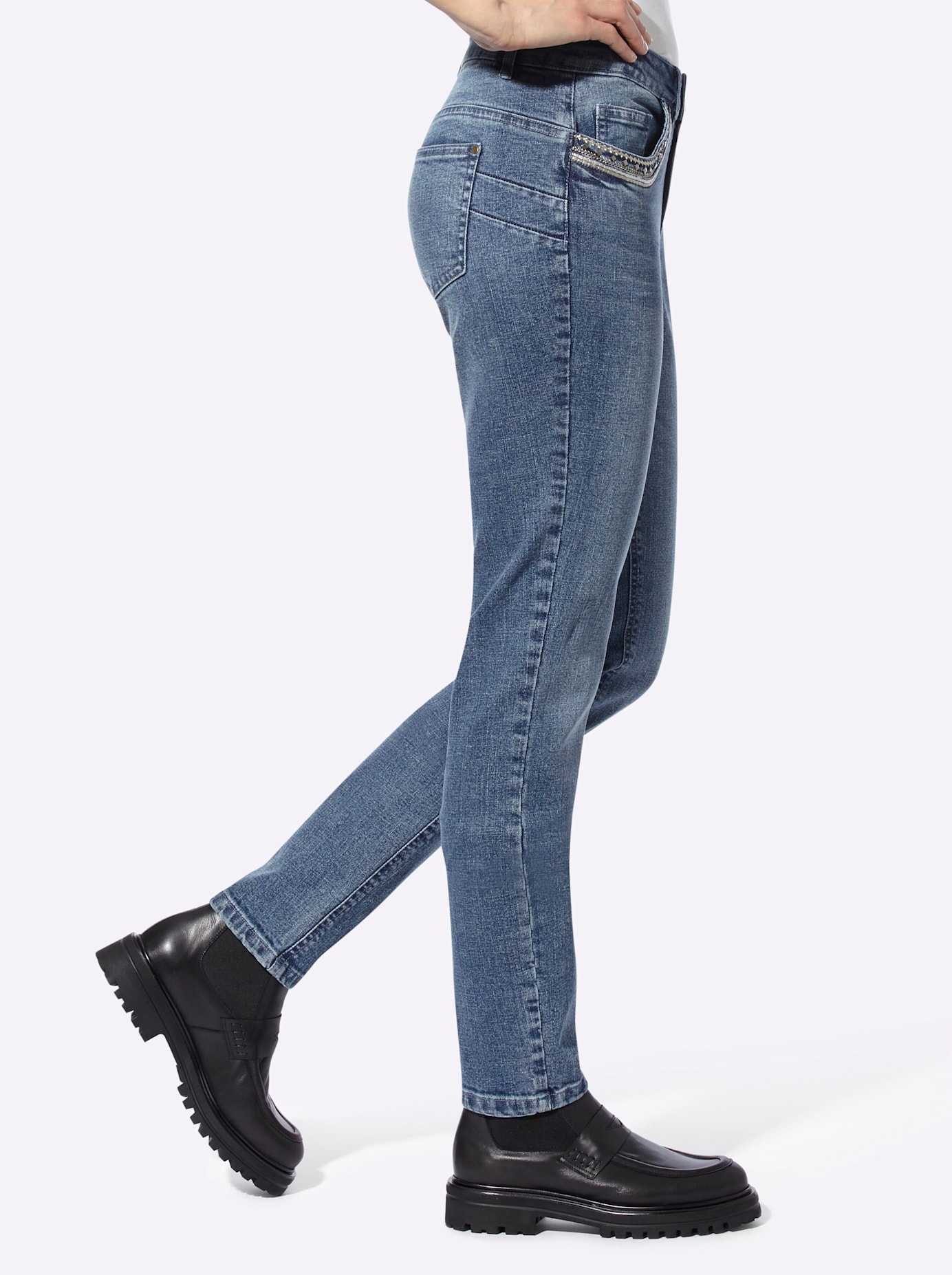 heine Push-up-Jeans, (1 tlg.)
