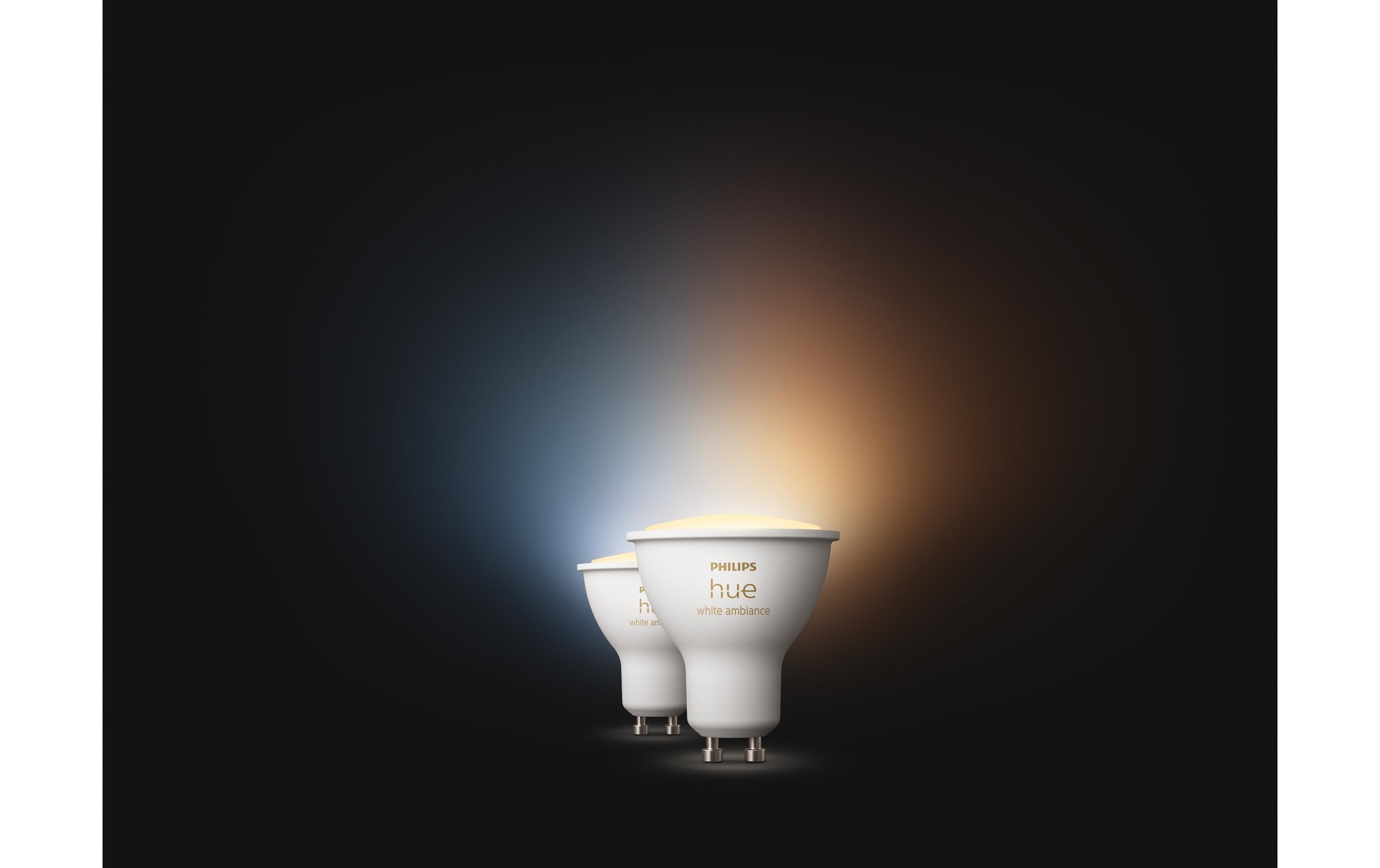 Philips Hue Spezialleuchtmittel »White Ambian«, GU10, Neutralweiss-Tageslichtweiss-Kaltweiss-Warmweiss