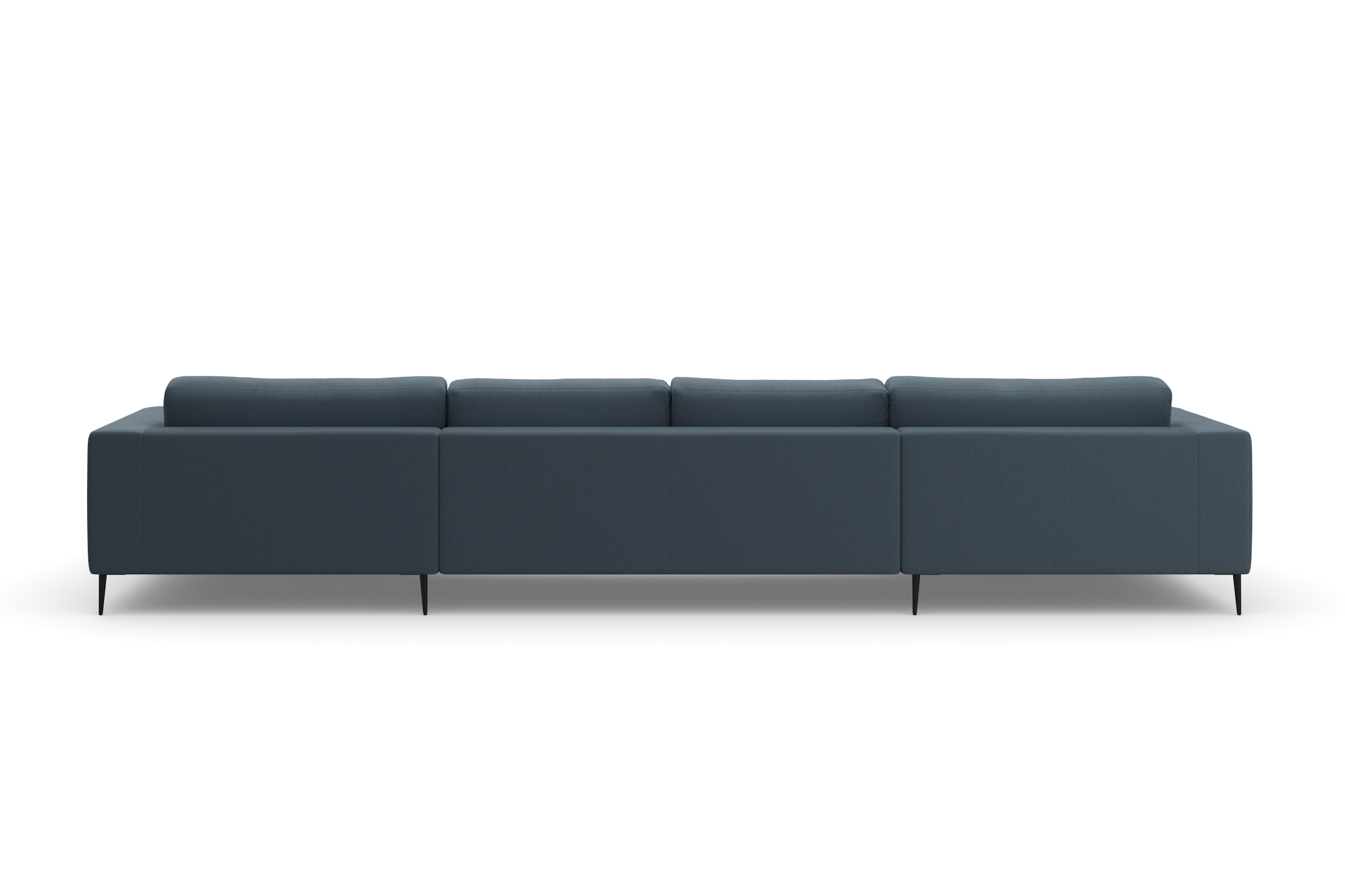 DOMO collection Wohnlandschaft »Modica U-Form«, XXL, in moderner Optik mit, 2 grosszügigen Recamieren, auch in Cord