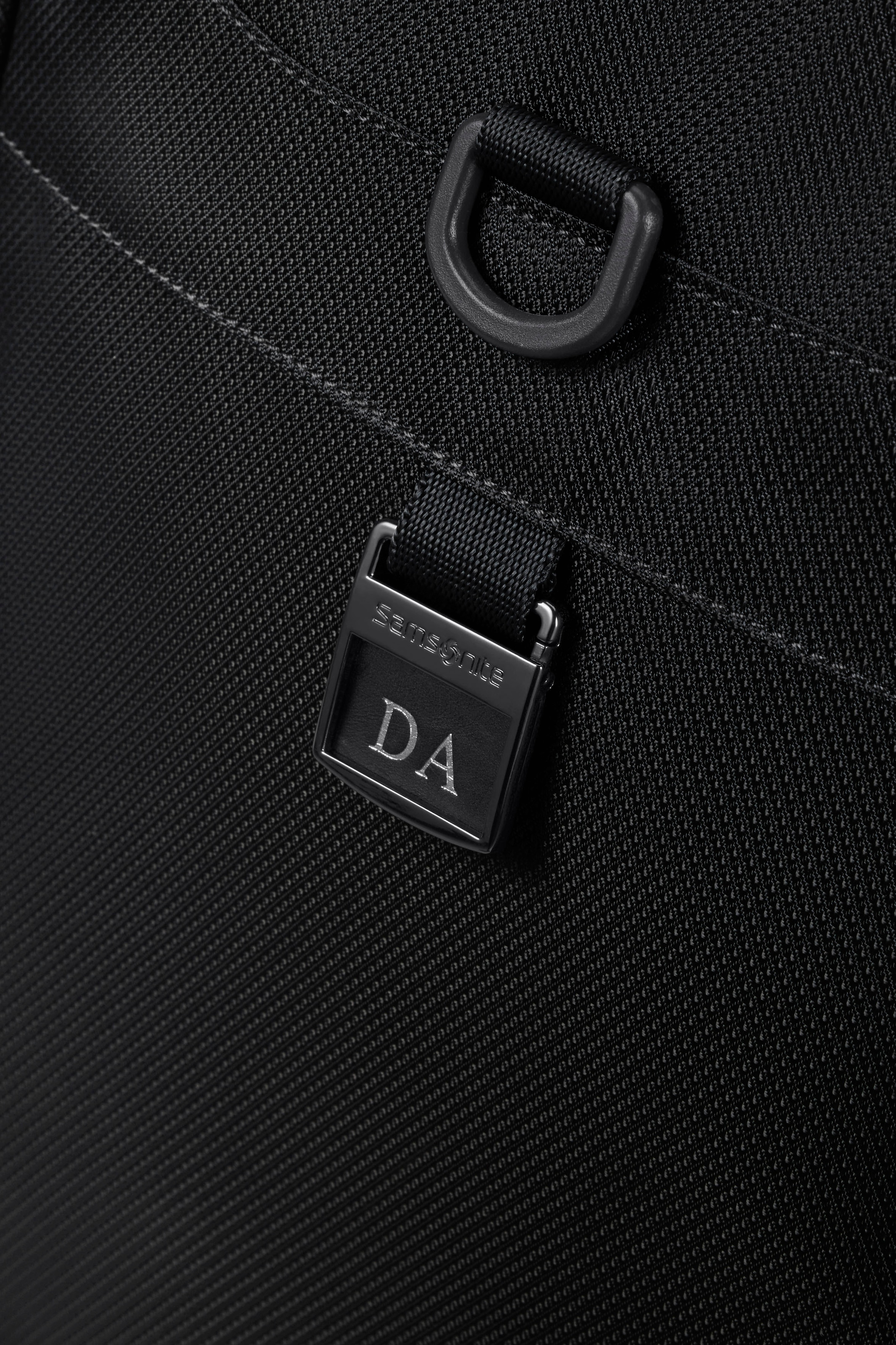 Samsonite Reisetasche »RESPARK, ozone black, 55 cm«, Handgepäcktasche Reisegepäck mit Trolley-Aufsteck-System