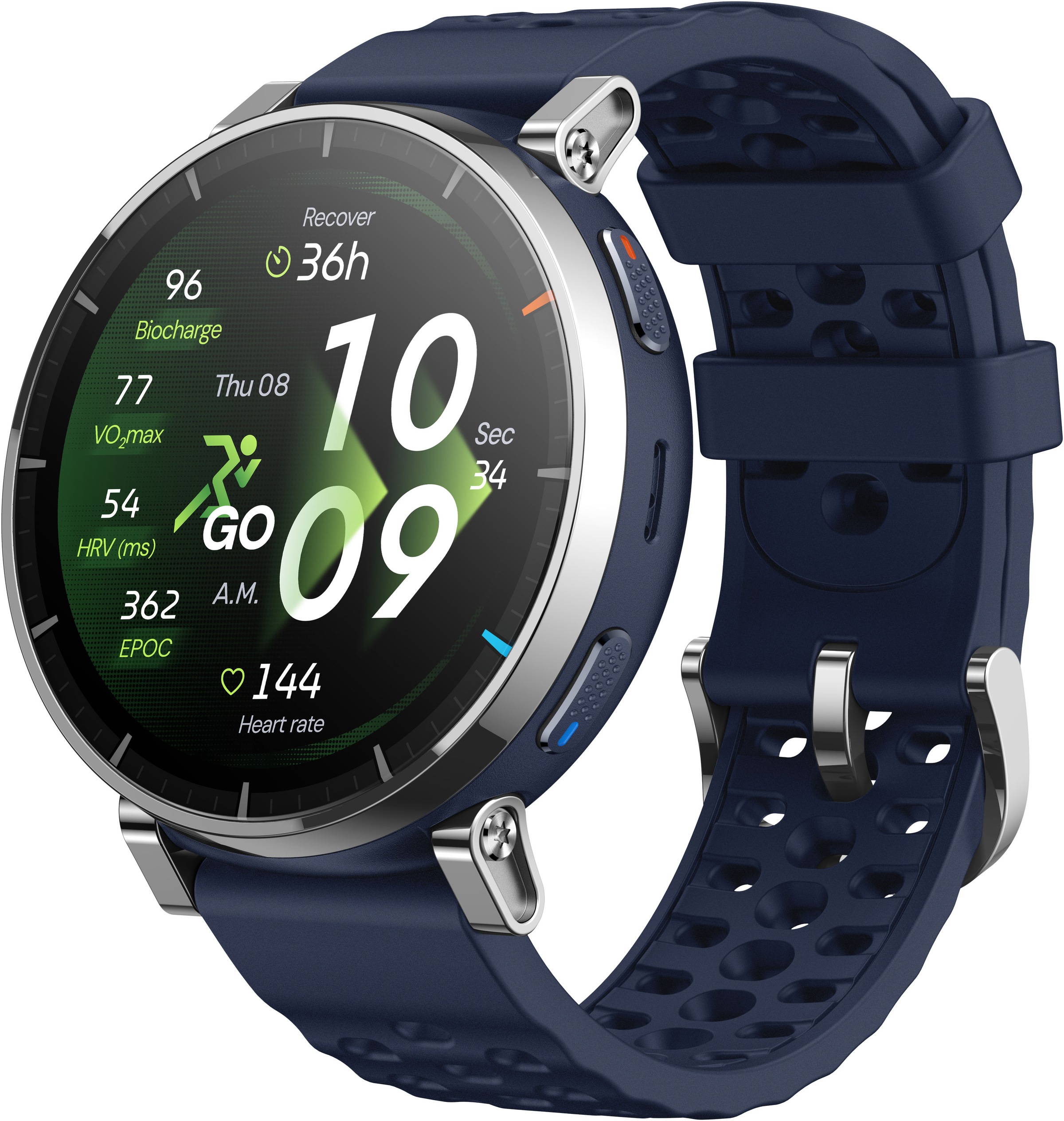 Amazfit Smartwatch "Active 3 Premium"(/ 1,32 ″) Amazfit OS