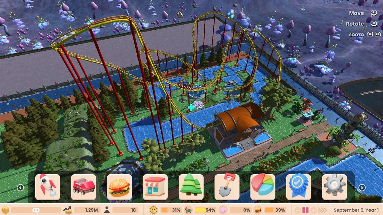 ATARI Spielesoftware »RollerCoaster Tycoon Adventures Deluxe«, Nintendo Switch