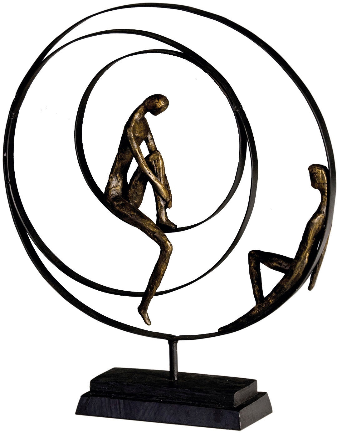 Casablanca by Gilde Dekofigur »Skulptur More than friends, grau/silber«,  grau online bestellen | Jelmoli-Versand | Dekofiguren