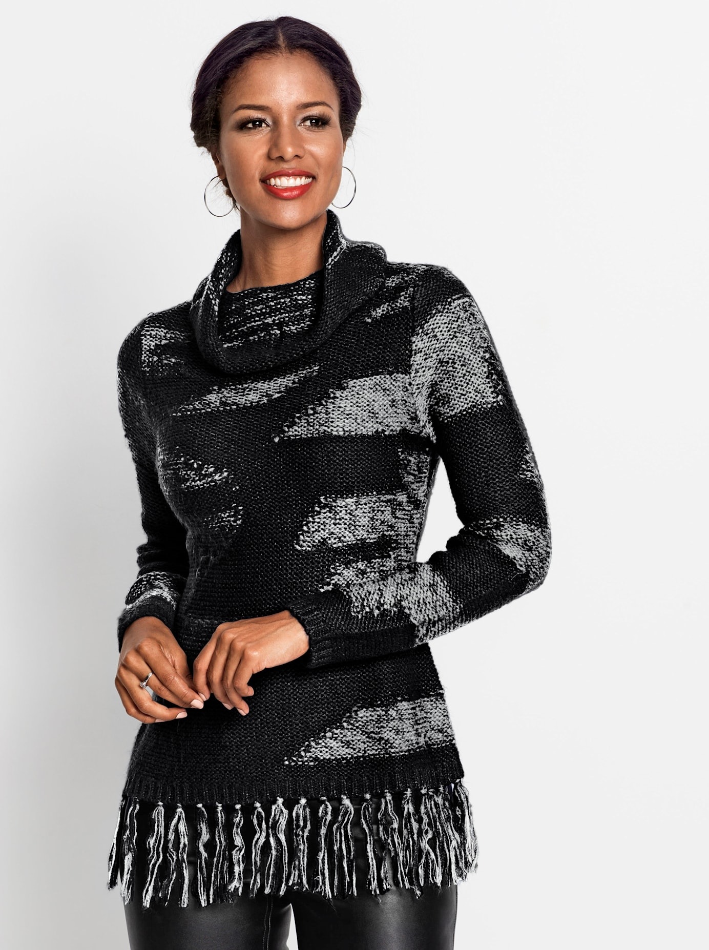 Inspirationen Rollkragenpullover »Pullover«