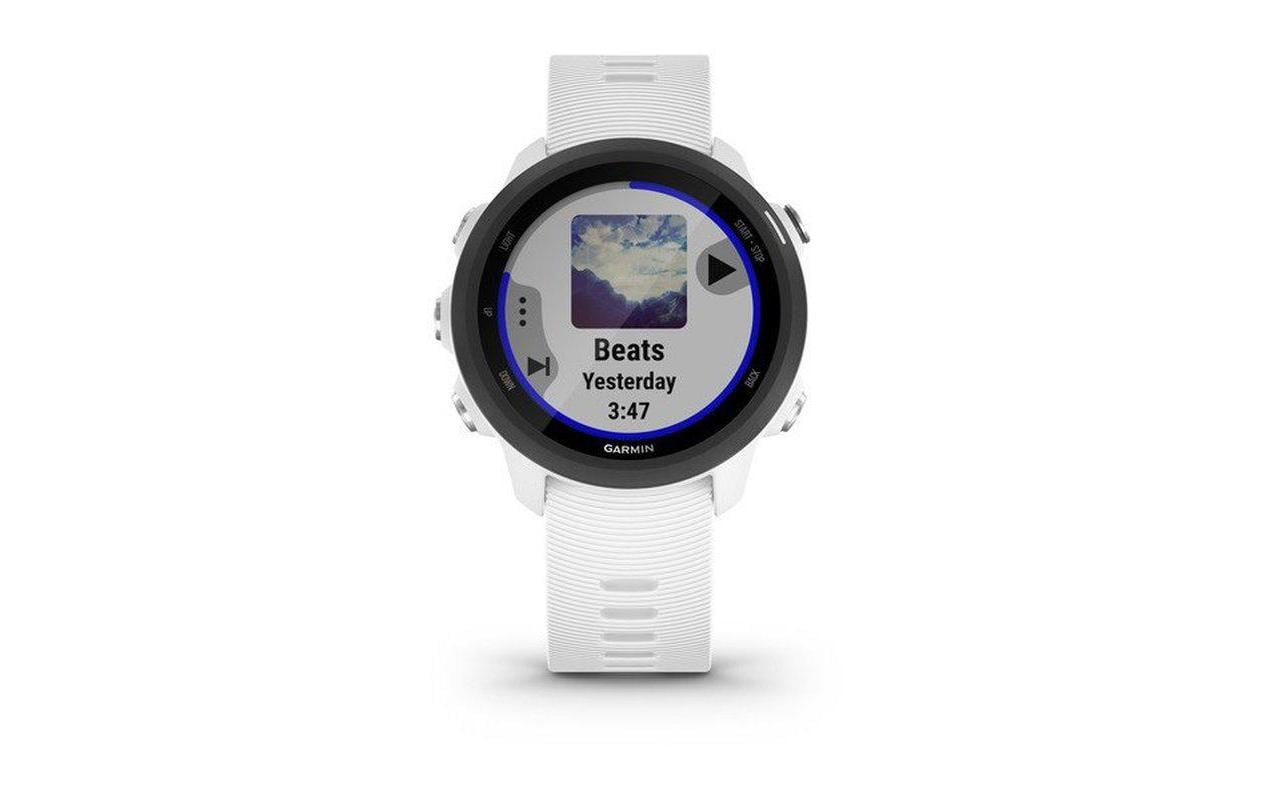 Garmin Smartwatch »Forerunner 245 Music Weiss«,)