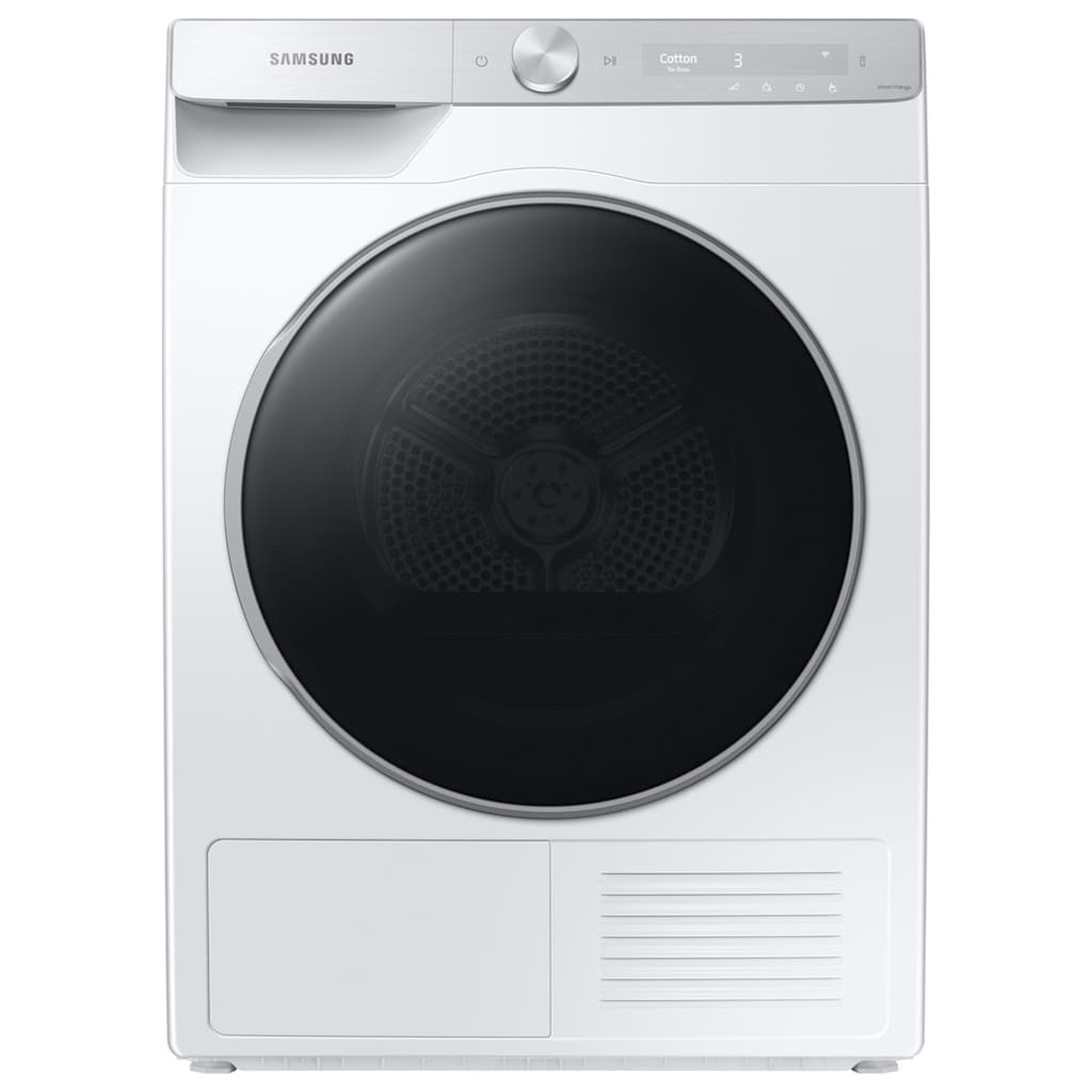 Samsung Wärmepumpentrockner »Samsung Wäschetrockner DV8000, 9kg, Tint Door (Silver Deco)«, 9 kg