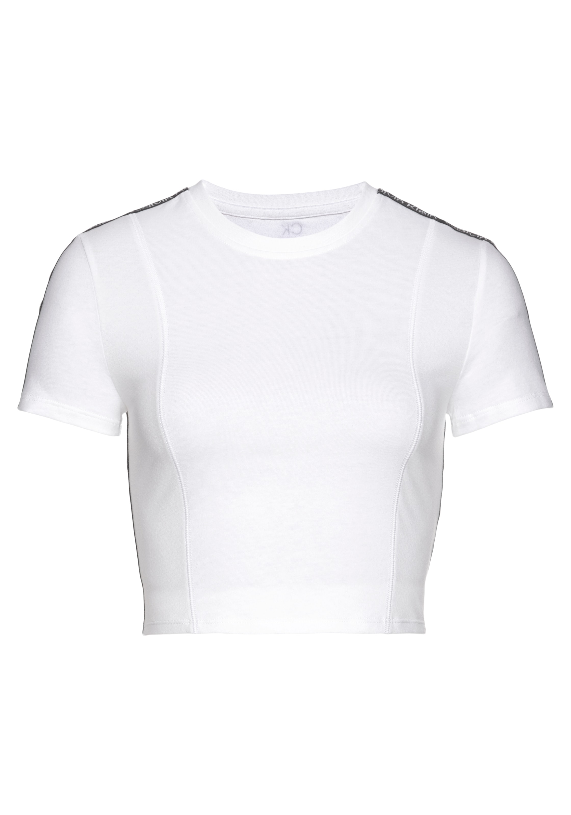 shoppen Calvin Jelmoli-Versand Logoschriftzug Klein online bei Klein mit T-Shirt«, Schweiz SS Calvin Rundhalsshirt »PW - Sport