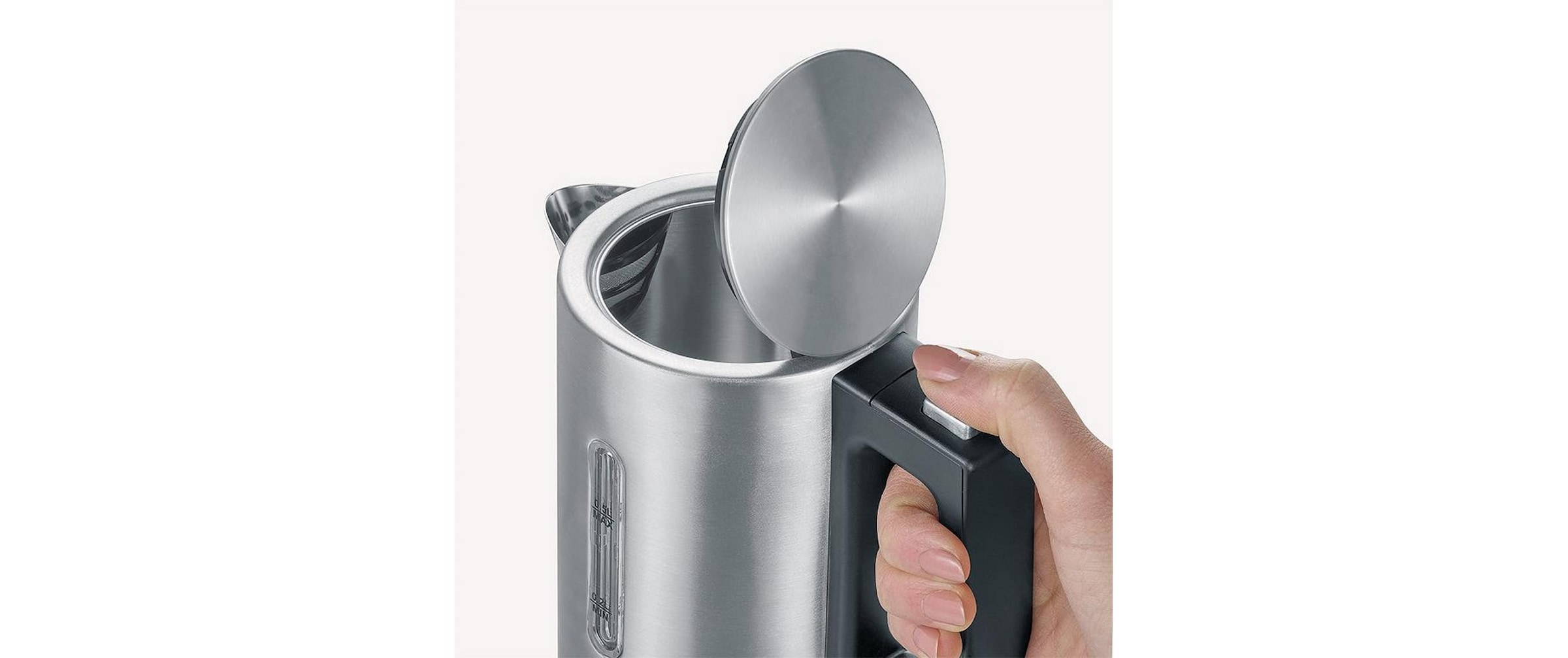 Severin Wasserkocher »WK 3647 0.5 l, Silber«, 0,5 l, 1100 W