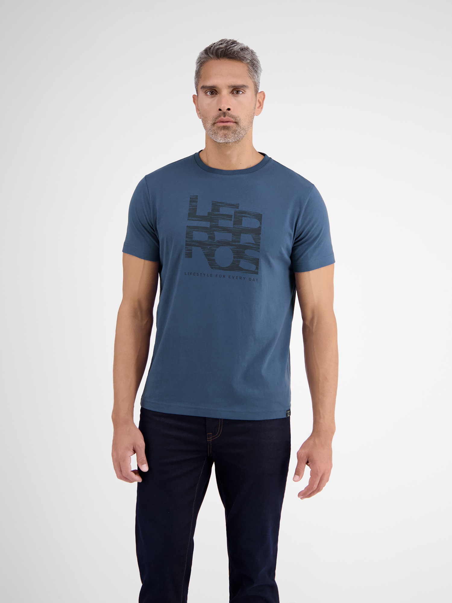 LERROS T-Shirt »LERROS T-Shirt mit LERROS Print«