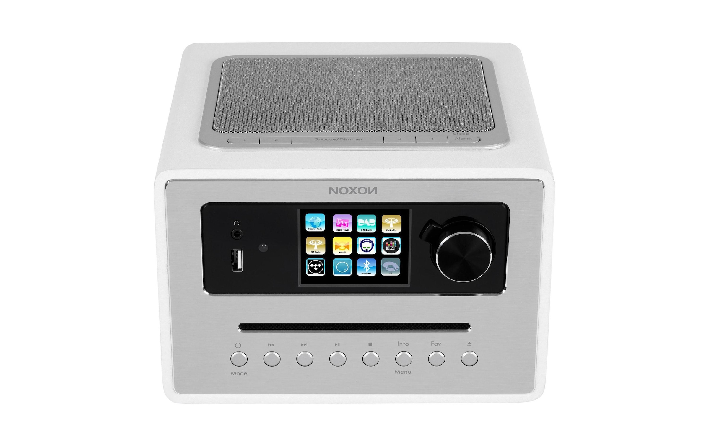 Noxon CD-Radiorecorder »iRadio 500«, (Digitalradio (DAB+)-FM-Tuner-Internetradio)