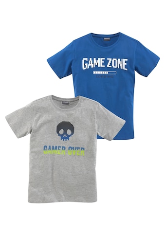 KIDSWORLD T-Shirt »GAME OVER/GAME ZONE«, (Packung, 2 tlg.) kaufen