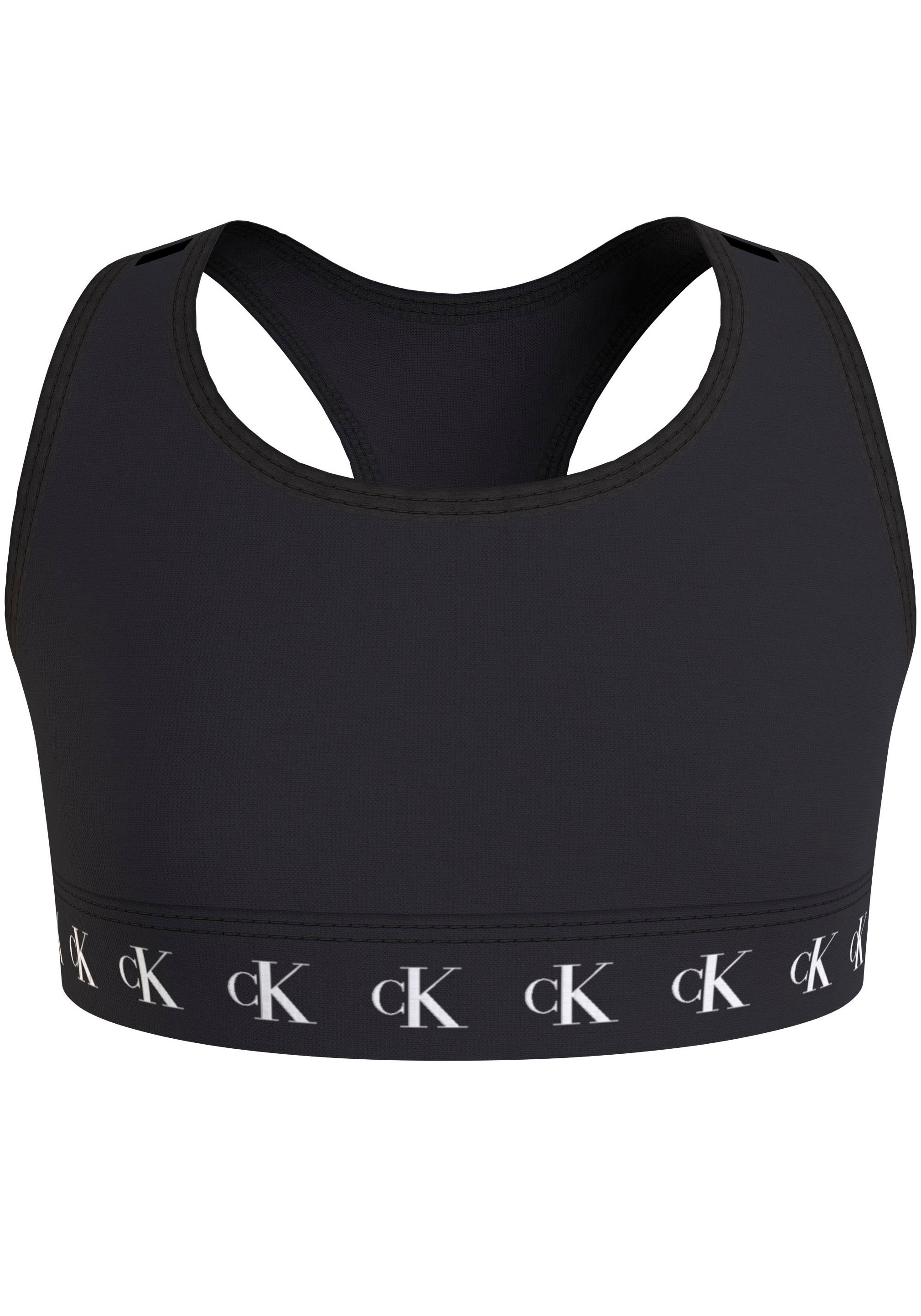 Calvin Klein 3 »3PK Bralette Markenlabel am kaufen 3er-Pack), mit Bund (Packung, BRALETTE«, tlg