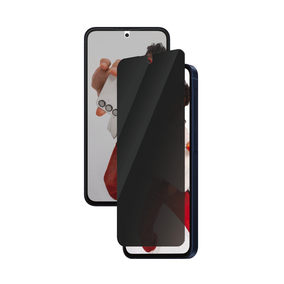 SAFE by PanzerGlass Displayschutzglas »Side-View Privacy Screen Protector«, für Samsung Galaxy A56, Blickschutzfolie, Schutzfolie, Bildschirmschutz, kratz- & stossfest