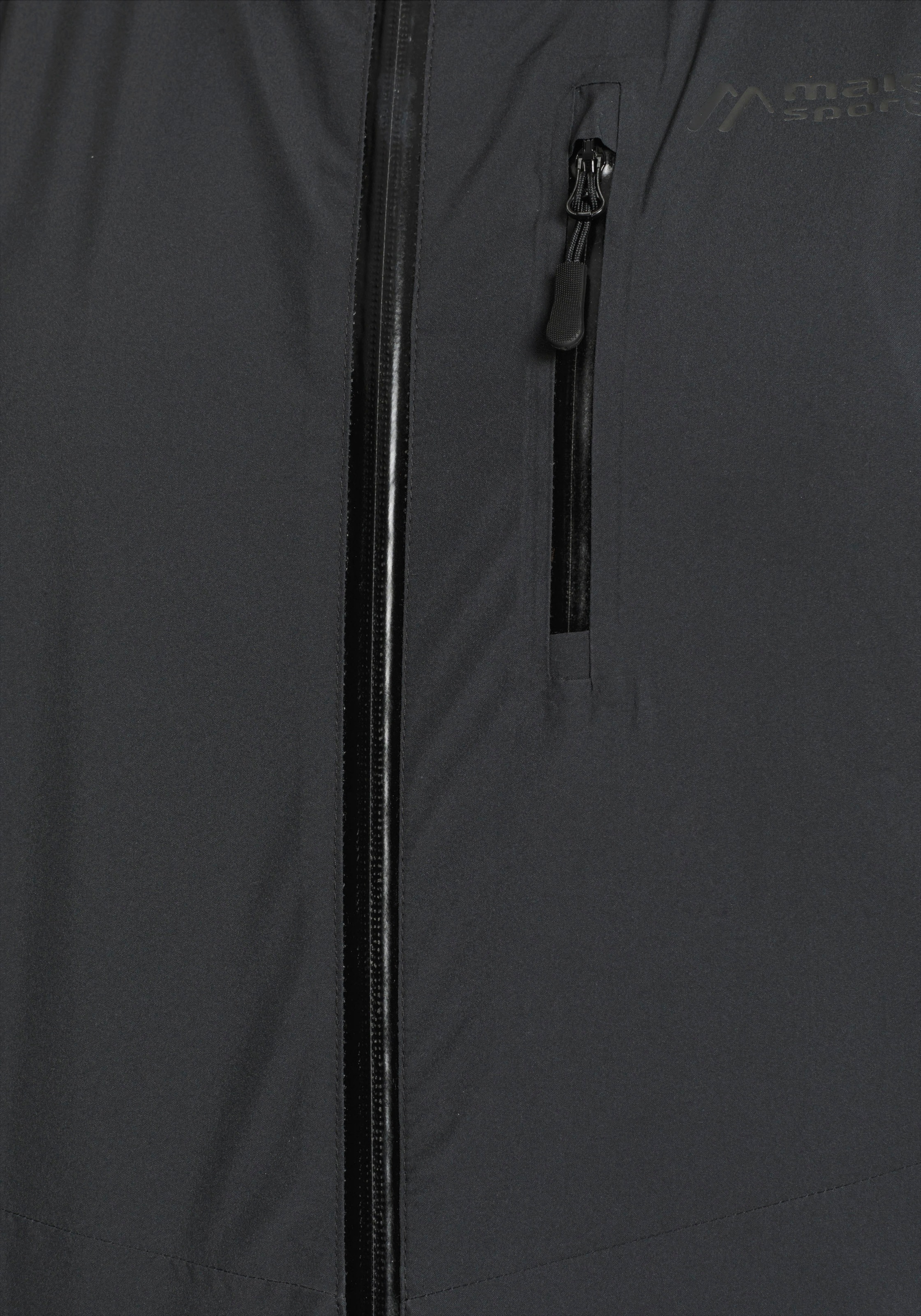 Maier Sports Funktionsjacke, mit Kapuze, Wasserdichte Übergangsjacke, auch in grossen Grössen erhältlich