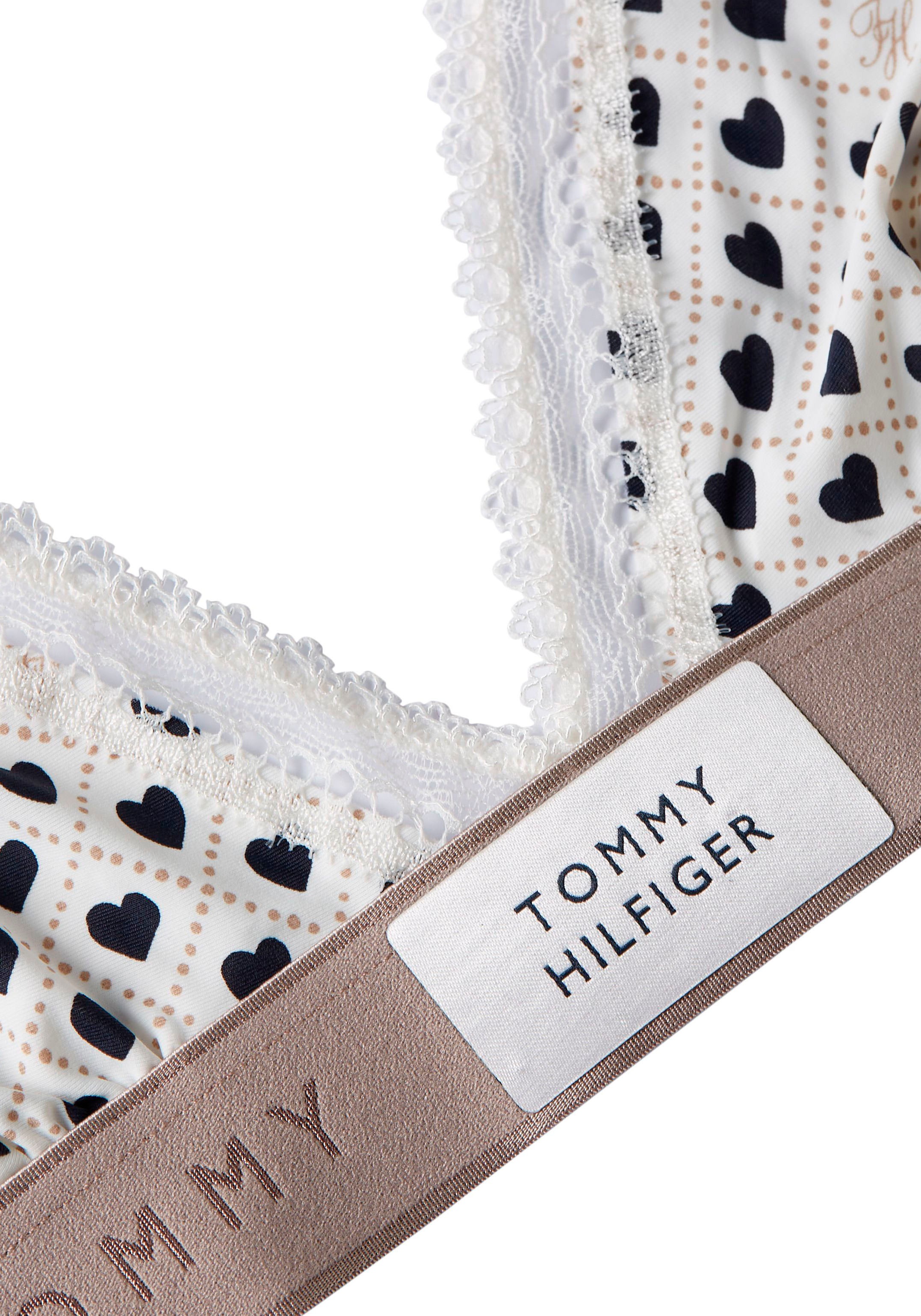 shoppen modischem mit online Hilfiger Triangel-BH Logobund Jelmoli-Versand Schweiz Underwear PRINT«, bei Tommy »TRIANGLE
