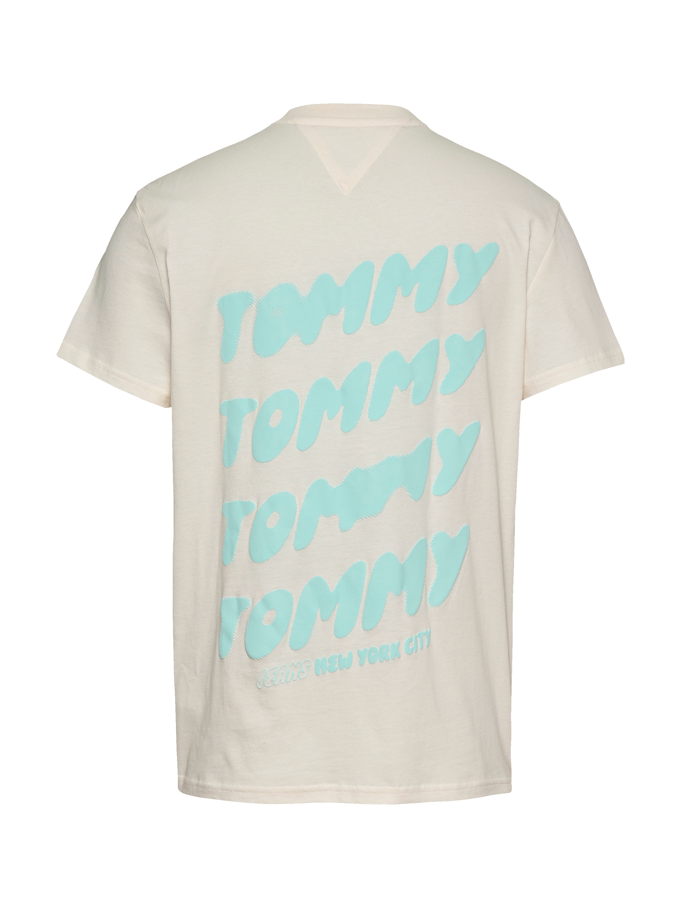 Tommy Jeans Kurzarmshirt »TJM REG BUBBLE BACK SS TEE EXT«, Mit Rundhalsausschnitt