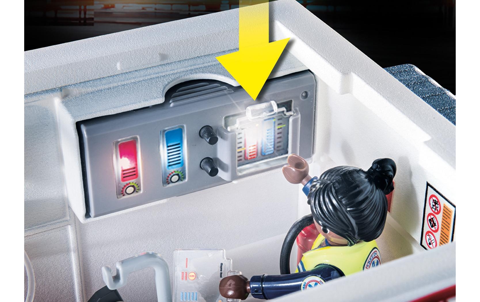 Playmobil® Spielbausteine »City Action Rettungs-Fahrzeug: US Ambulance 70936«, (93 St.)