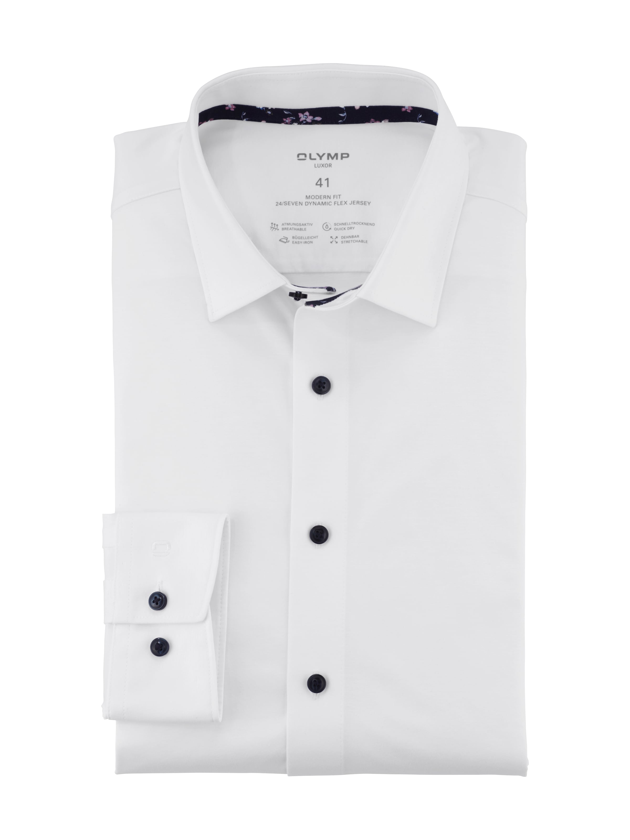 OLYMP Langarmhemd »24/7 - Luxor modern fit«