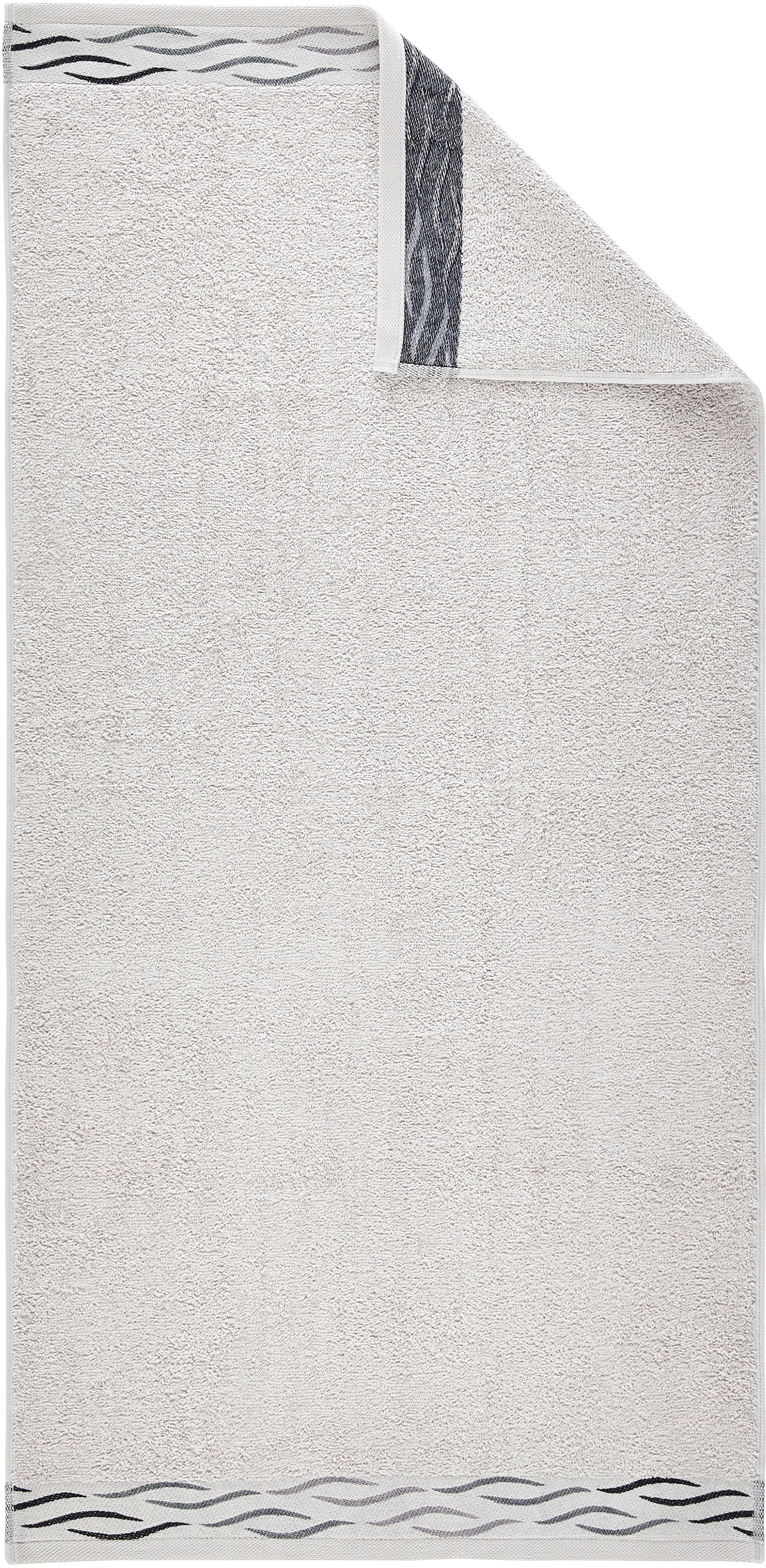 Dyckhoff Handtuch Set »Wave«, Set, 3 tlg., Frottier, mit Jacquard-Bordüre;4 Handtücher (50x100cm), 2 Duschtücher (70x140cm)