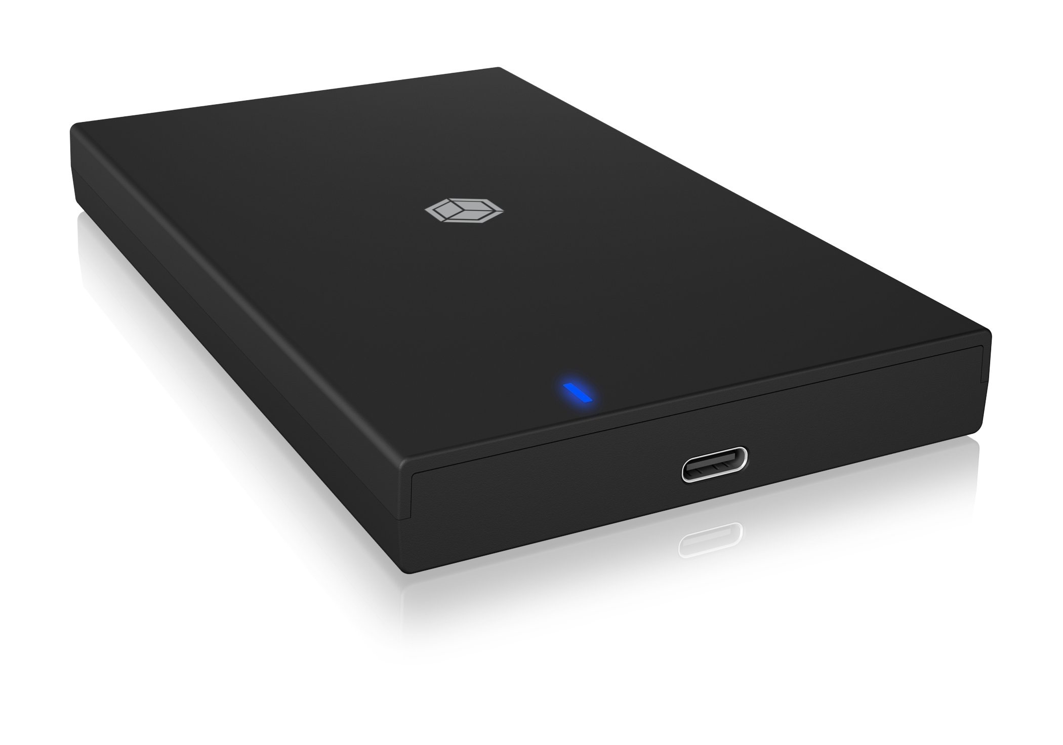 Festplatten-Gehäuse »2,5 SATA III zu USB 3.2 Gen 1 Type-A Adapter, Status LED, schwarz«