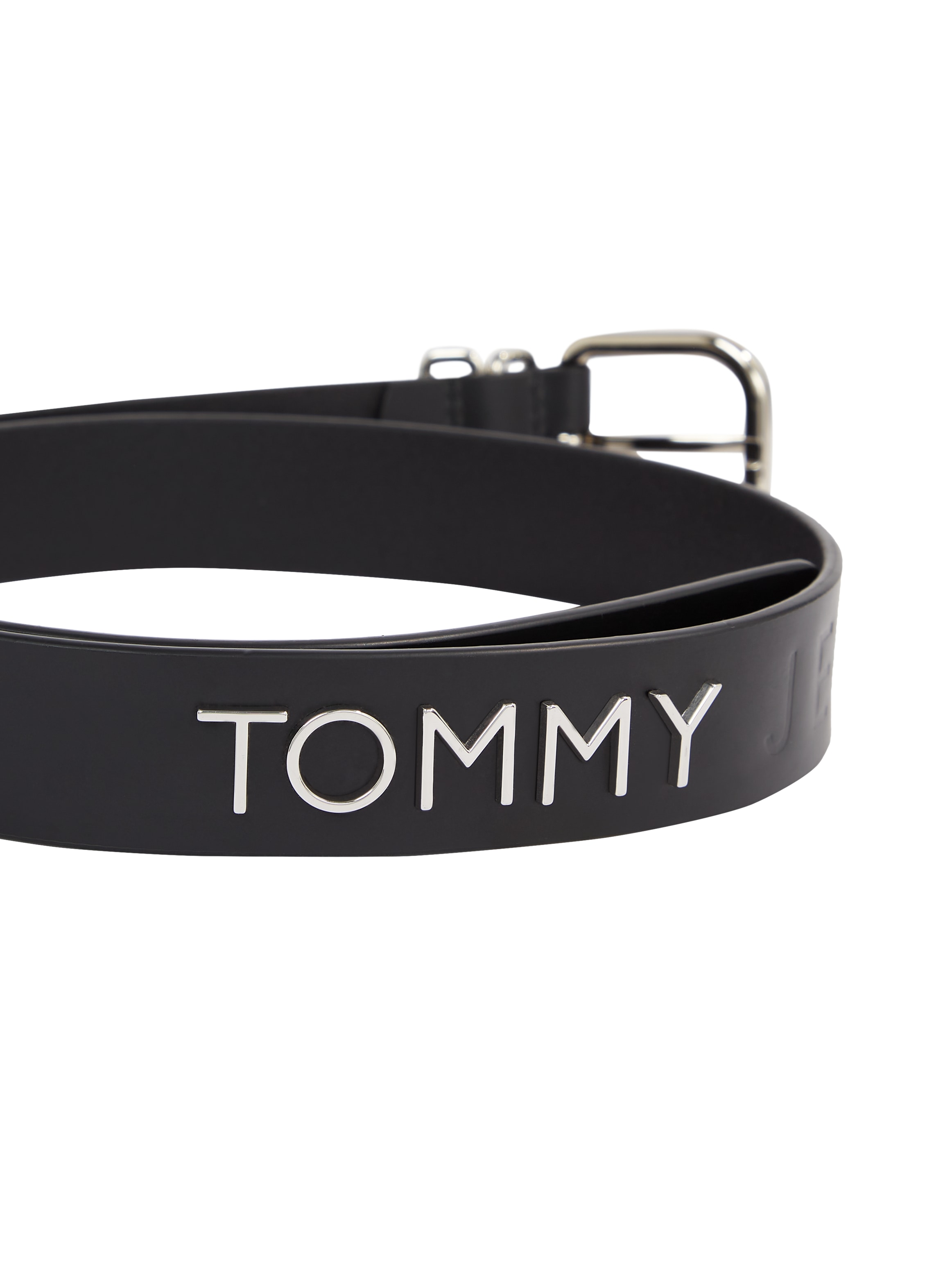 Tommy Jeans Ledergürtel »TJW Bold Leather 3.0 cm«, mit modischem Logoschriftzug