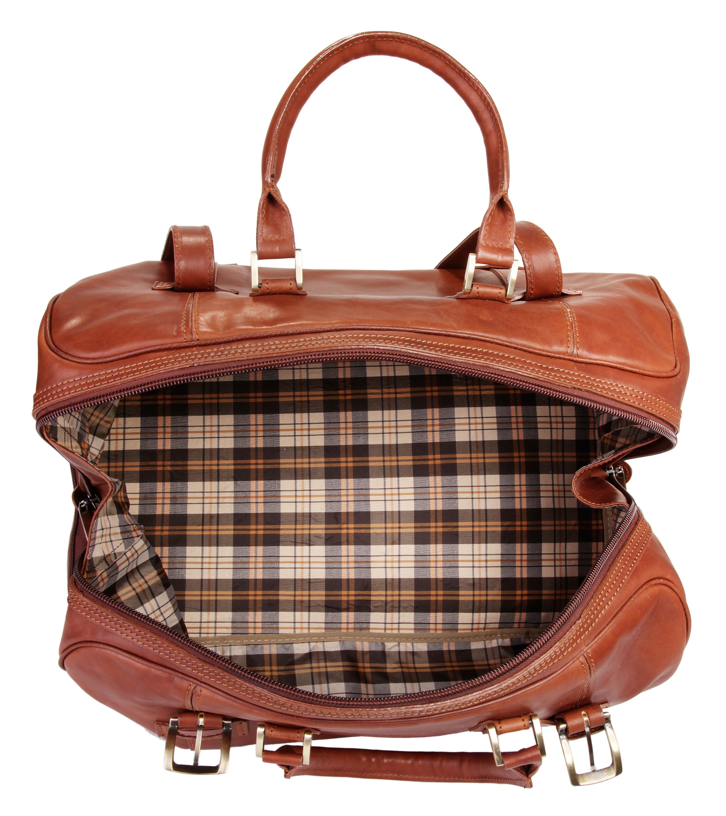 Piké Reisetasche, echt Leder