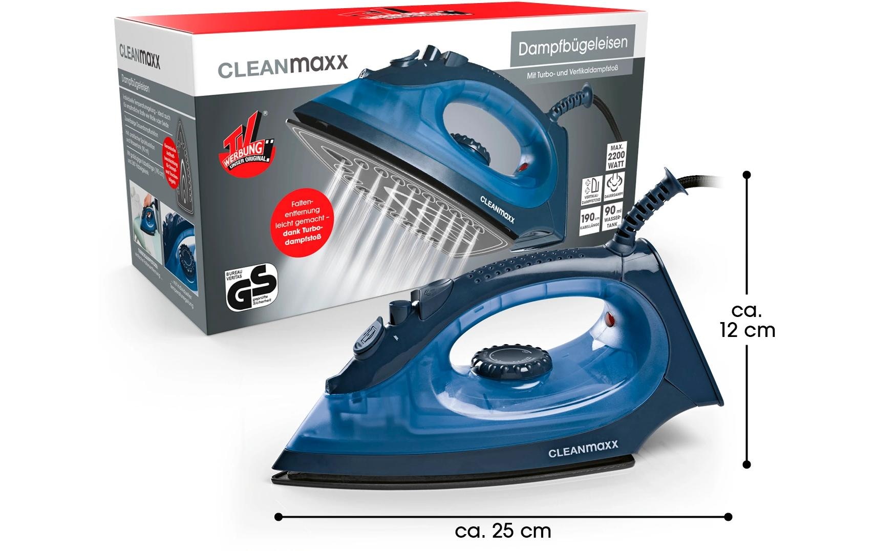 CLEANmaxx Dampfbügeleisen »CLEAN edition«, 2200 W