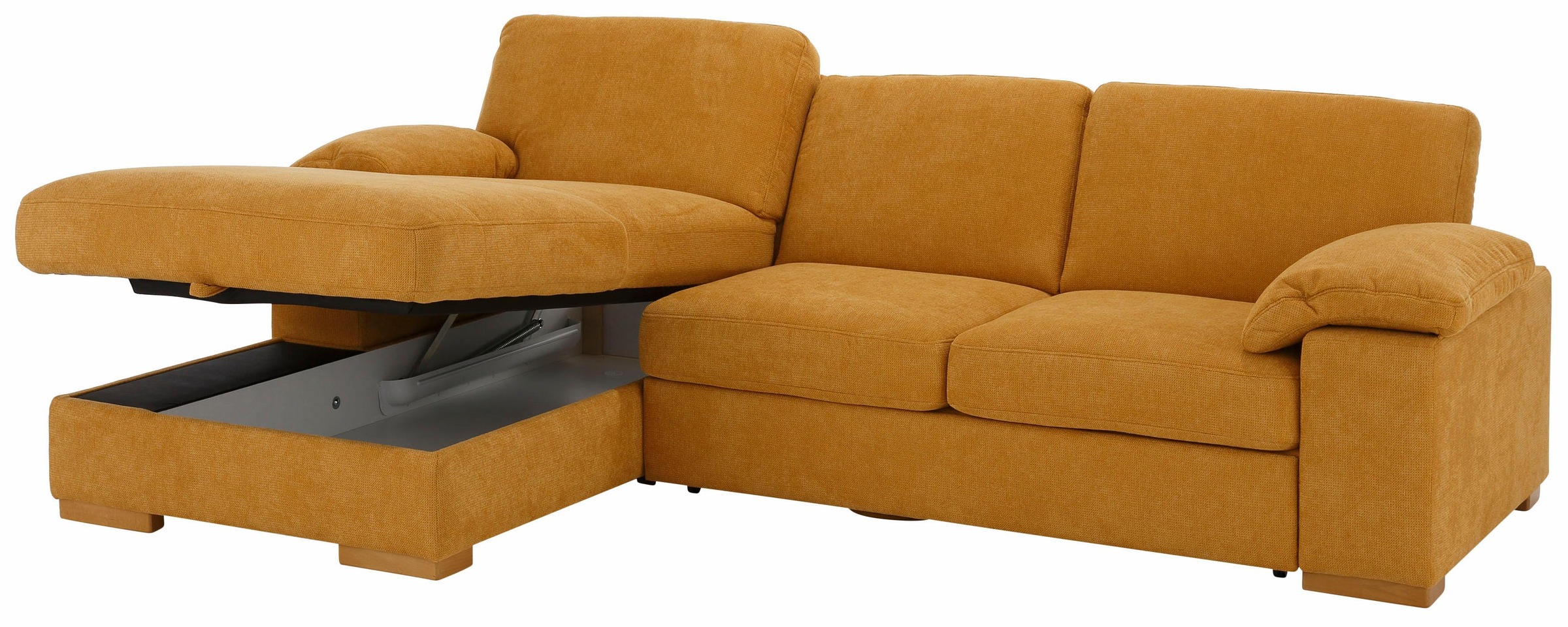 Home affaire Ecksofa »Ventura L-Form«, wahlweise mit Bettfunktion und Bettfunktion/Bettkasten