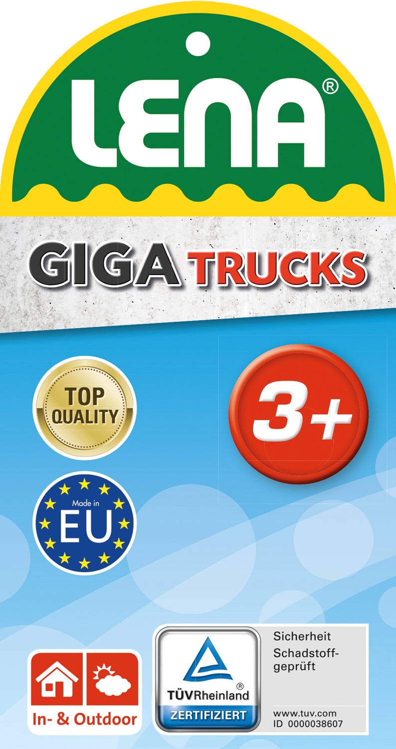 Lena® Spielzeug-Müllwagen »GIGA TRUCKS, Müllwagen«, Made in Europe