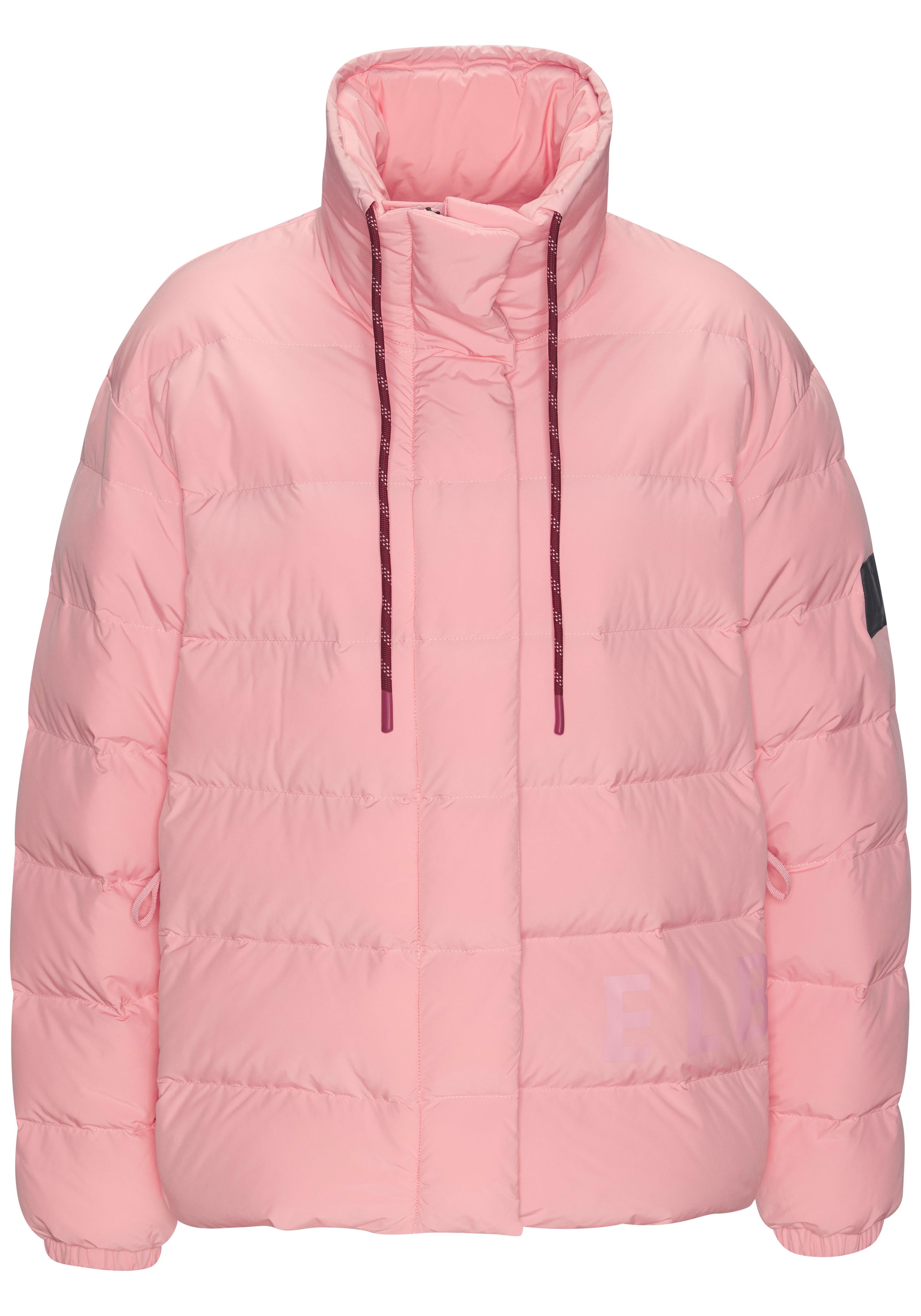 Elbsand Steppjacke, mit grossem seitlichen Logo-Print