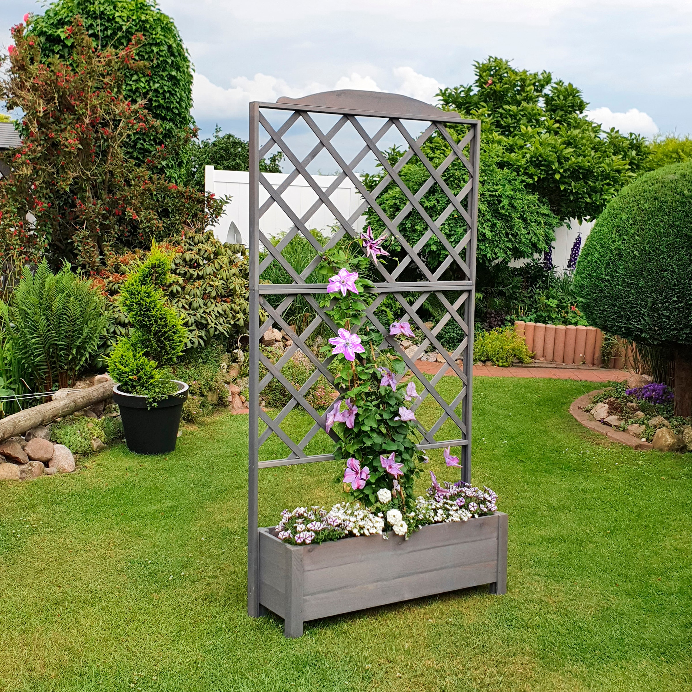 promadino Rankhilfe »Botanica«, Rankkasten, BxTxH: 110x32x210 cm