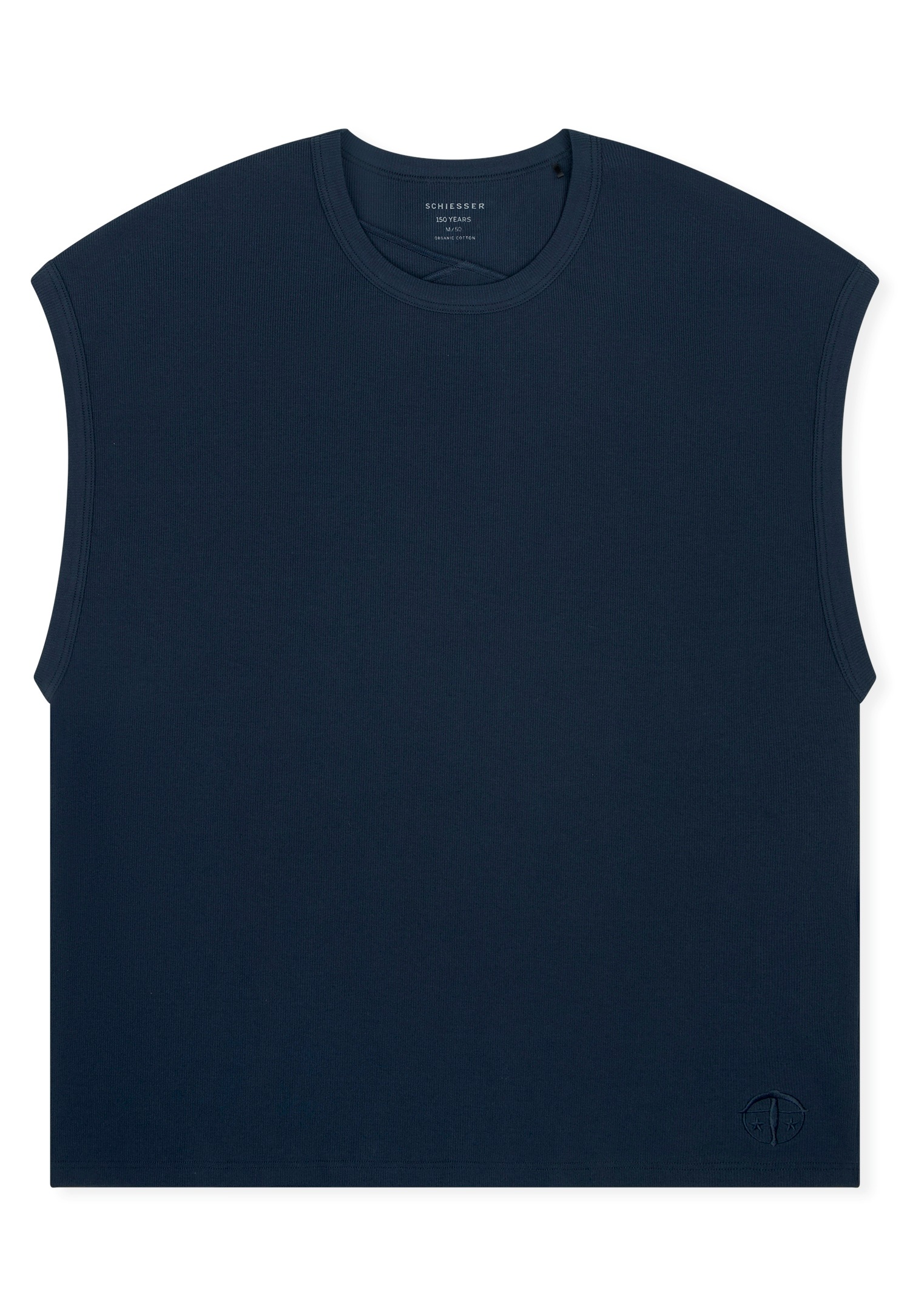 Schiesser T-Shirt »SCHIESSER 150 YEARS«, weite Armauschnitte, kastige Schnittform