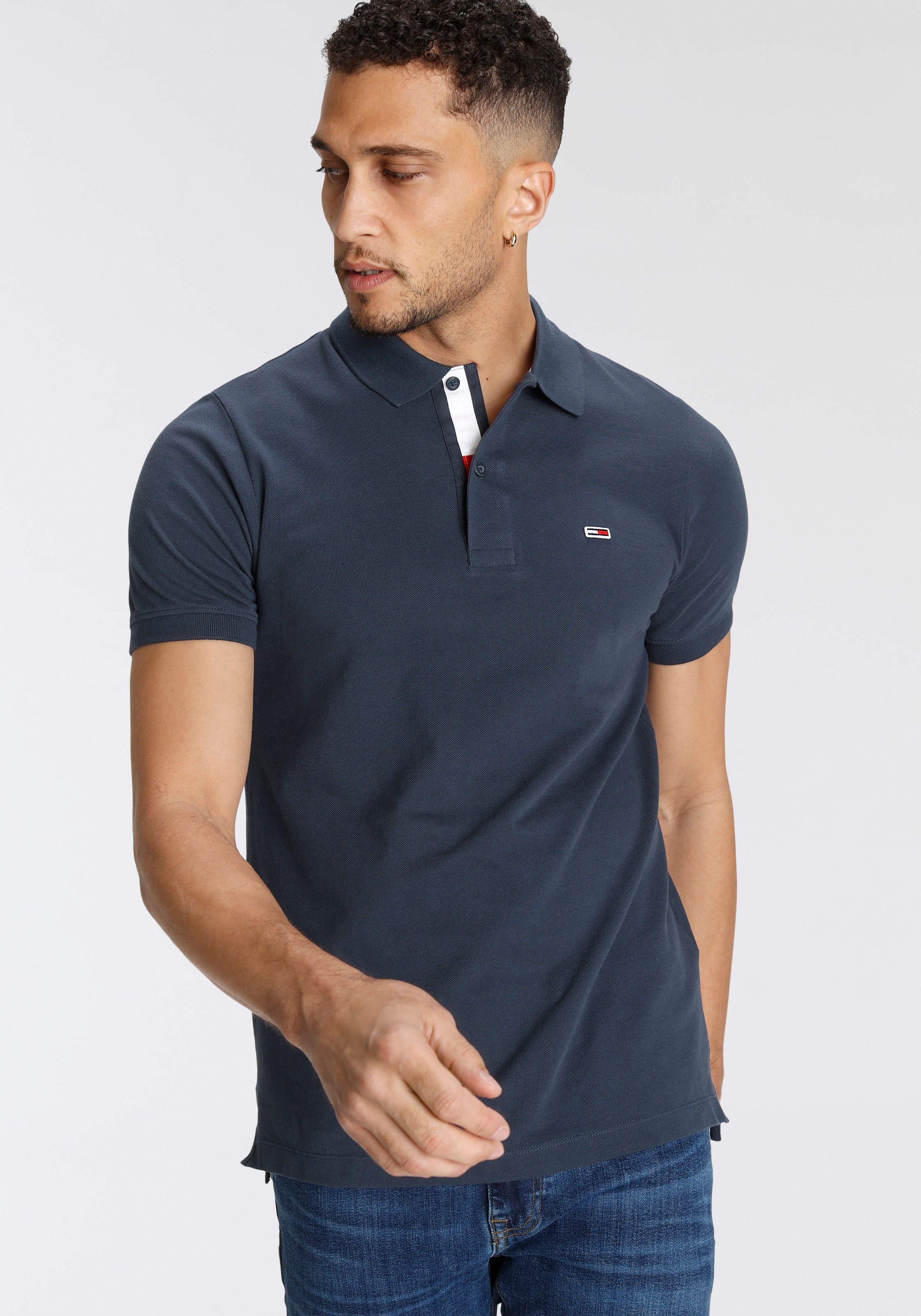 Tommy Jeans Poloshirt »TJM SLIM PLACKET POLO«