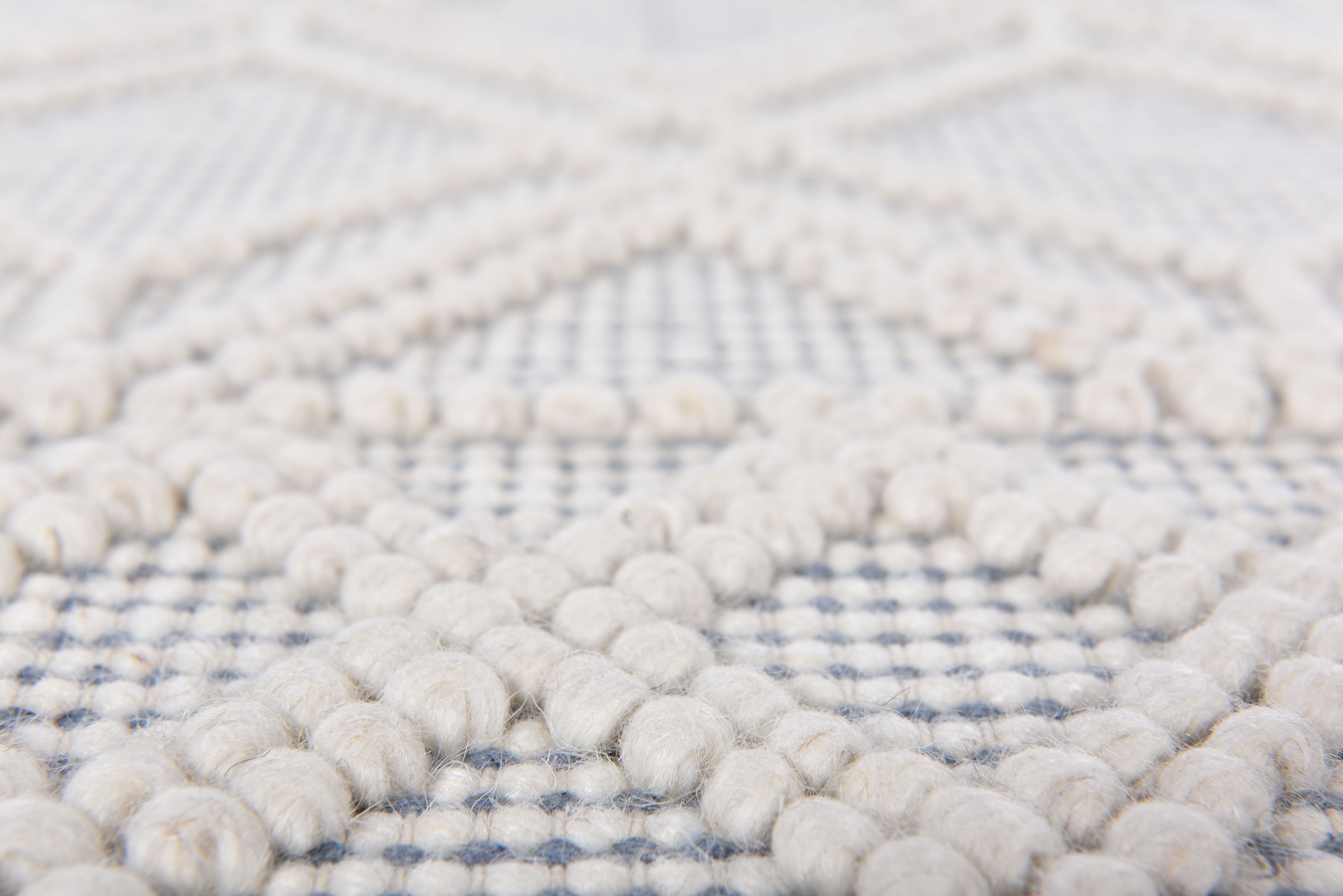 TOM TAILOR HOME Teppich »Colored Macrame«, rechteckig, 10 mm Höhe, Handweb Teppich, reine Wolle, handgewebt, mit Fransen, Scandi Design