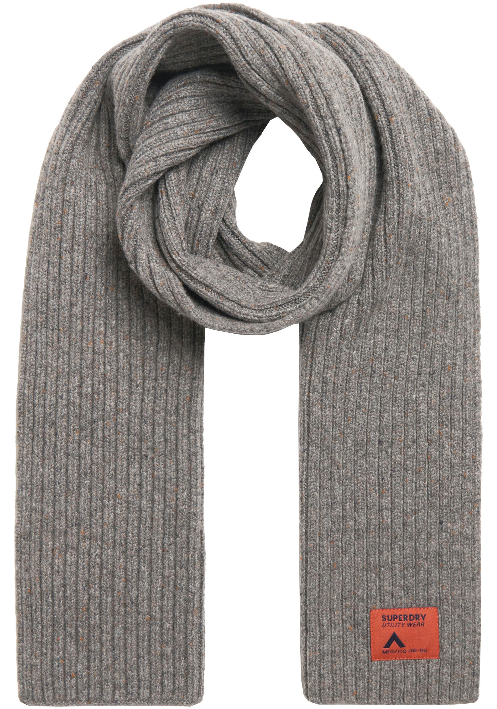 Superdry Strickschal »WORKWEAR NEP KNITTED SCARF«