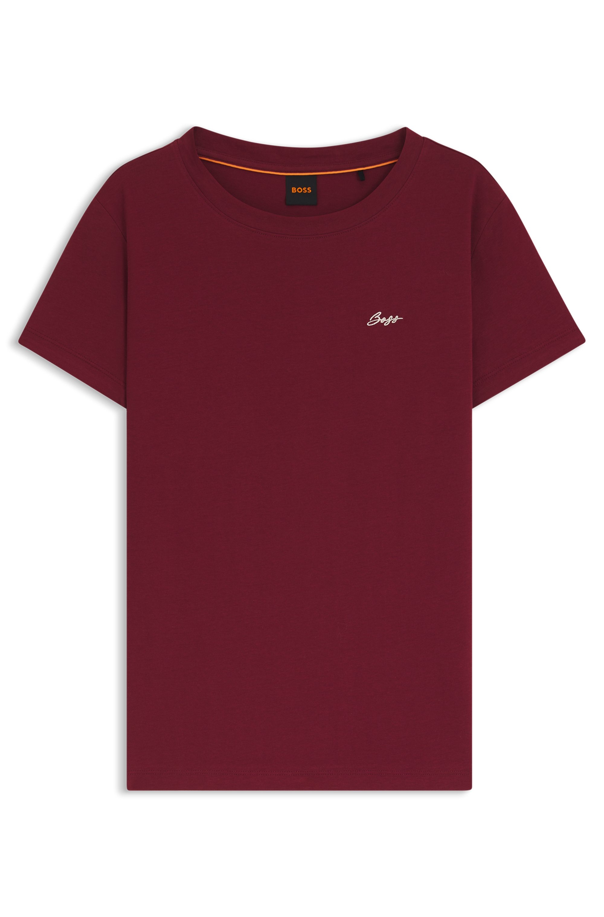 BOSS ORANGE T-Shirt »Esogo HW Premium Damenmode«, mit gesticktem Logo