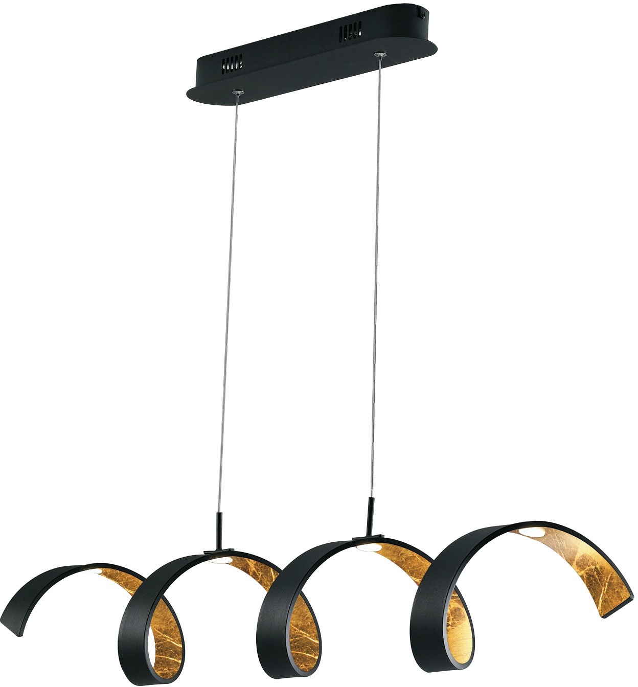 ECO-LIGHT LED Pendelleuchte »HELIX« LED-Modul 1 Stk. Warmweiss