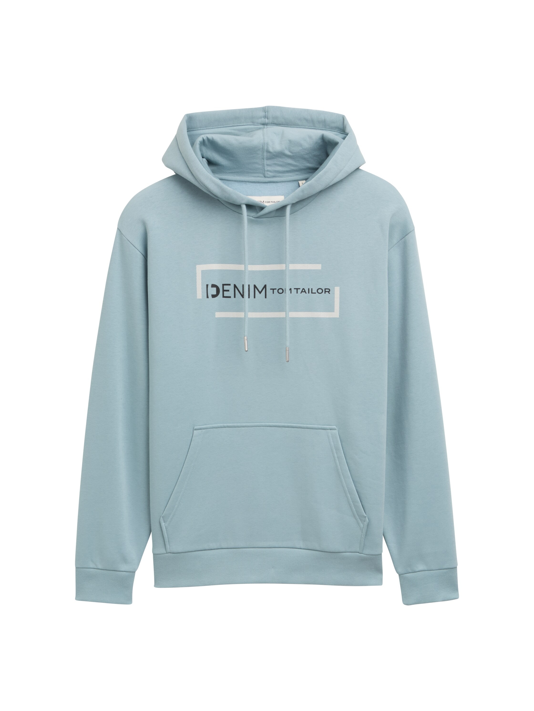 TOM TAILOR Denim Hoodie, mit grossem Logoprint