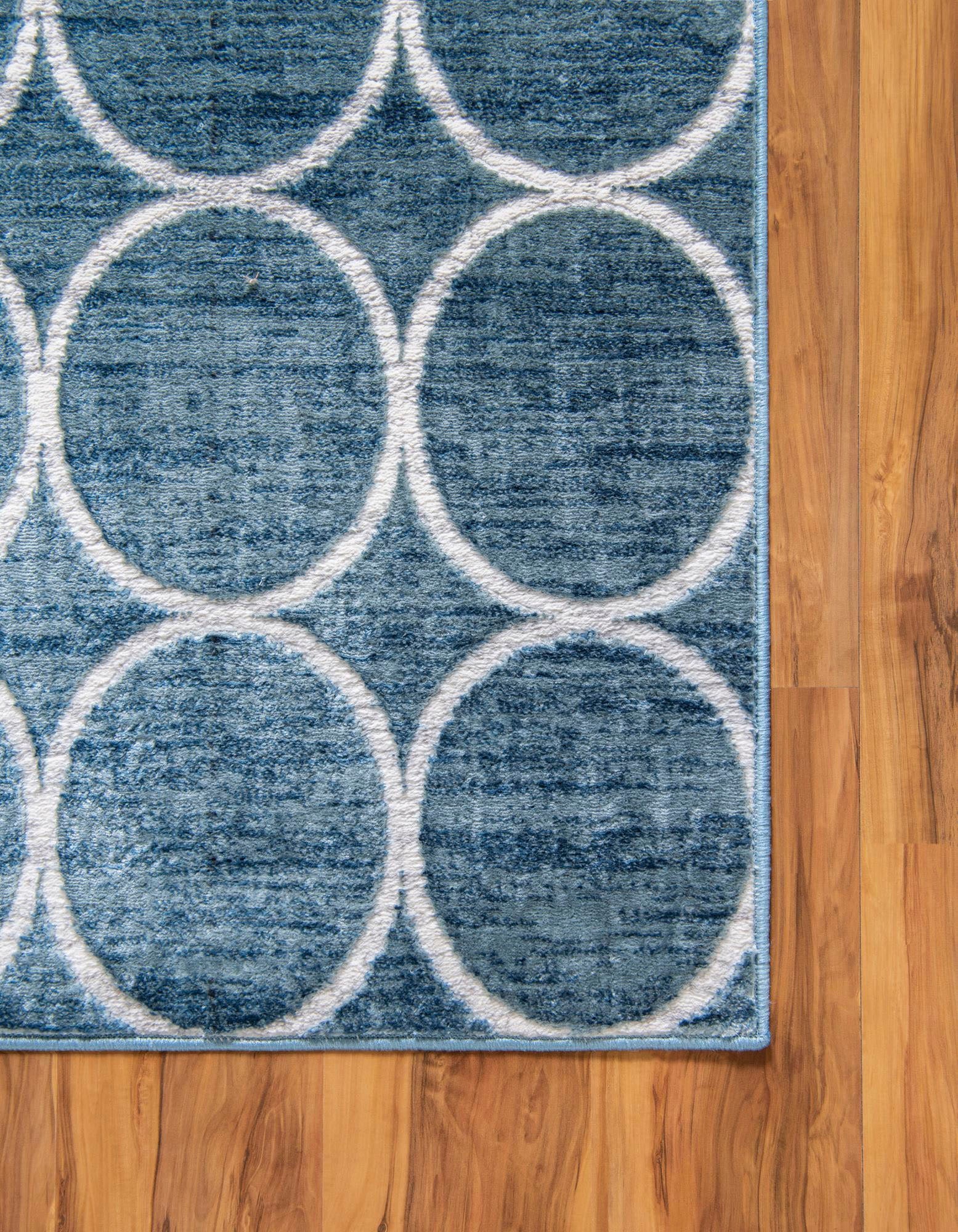 Myflair Möbel & Accessoires Teppich »Titan Trellis Lagerräumung«, rechteckig, 13 mm Höhe, Kurzflor, gewebt, modernes Design, Motiv Kreise
