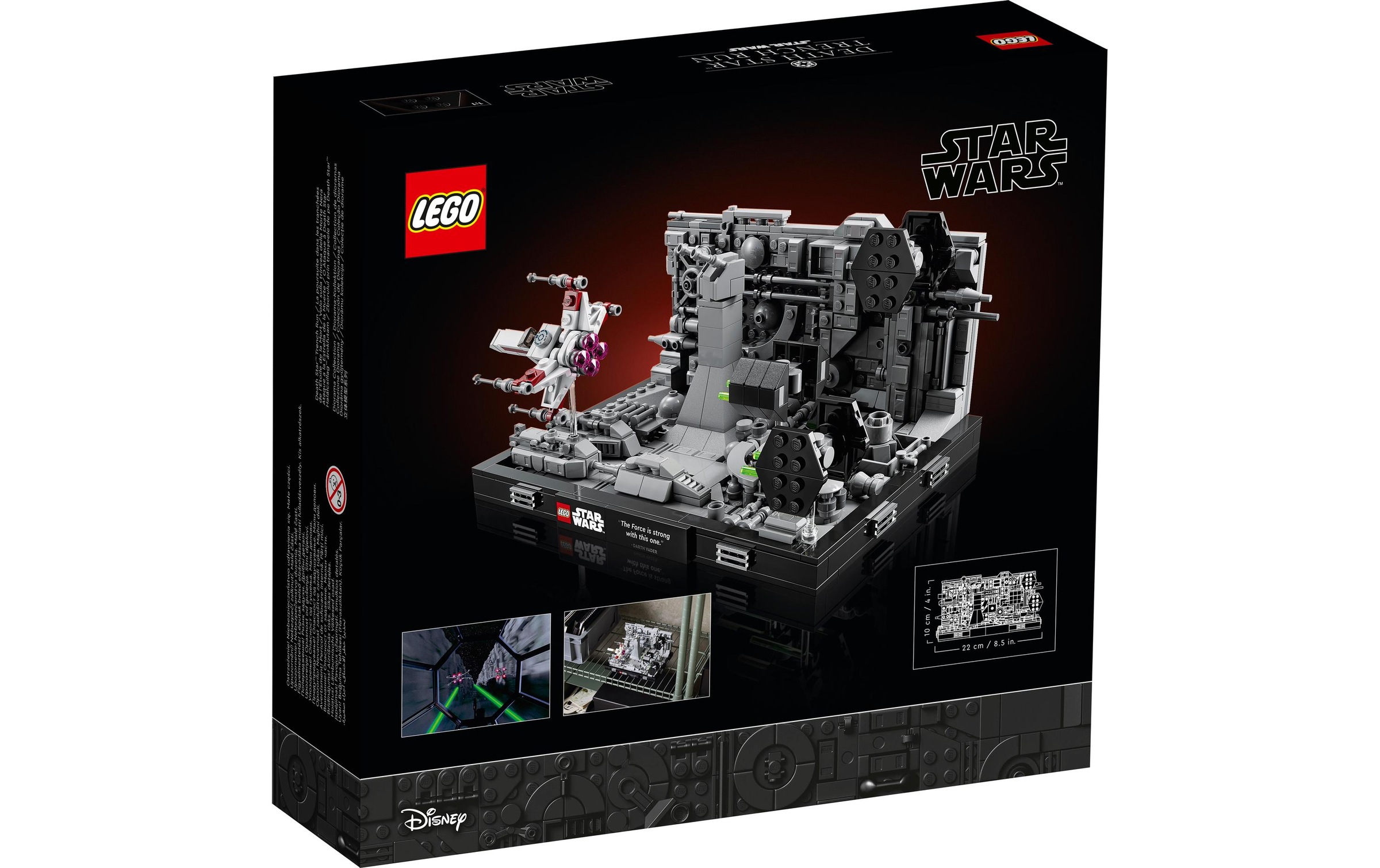 LEGO® Konstruktionsspielsteine »Wars Death Star Trench«, (665 St.)