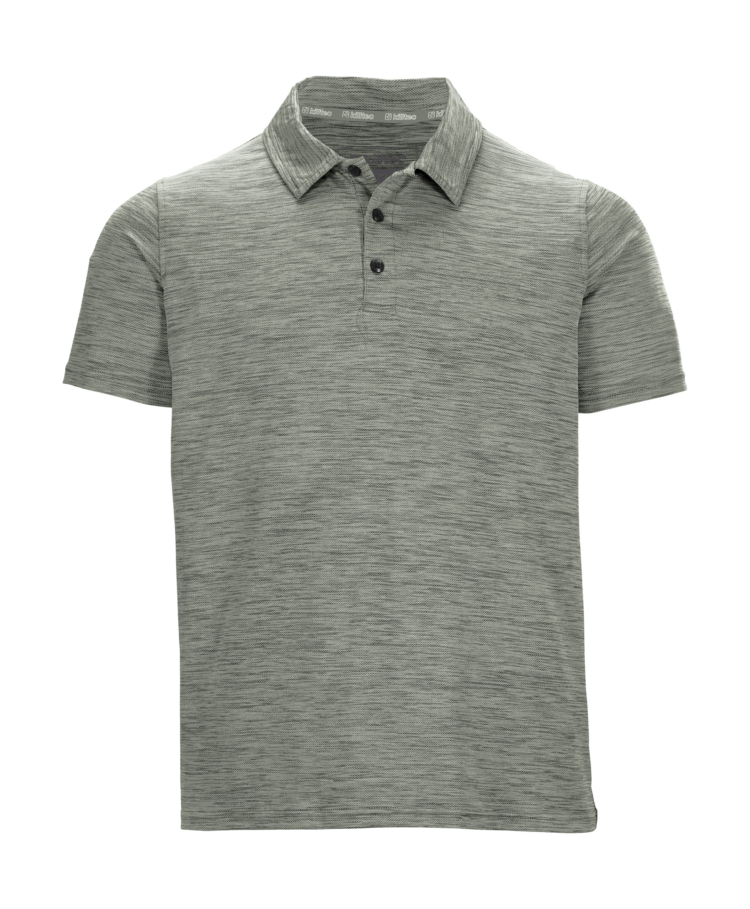 Killtec Poloshirt »MN PL SHRT« Feuchtigkeitstransportierendes, schnelltrocknendes Melange-Poloshirt