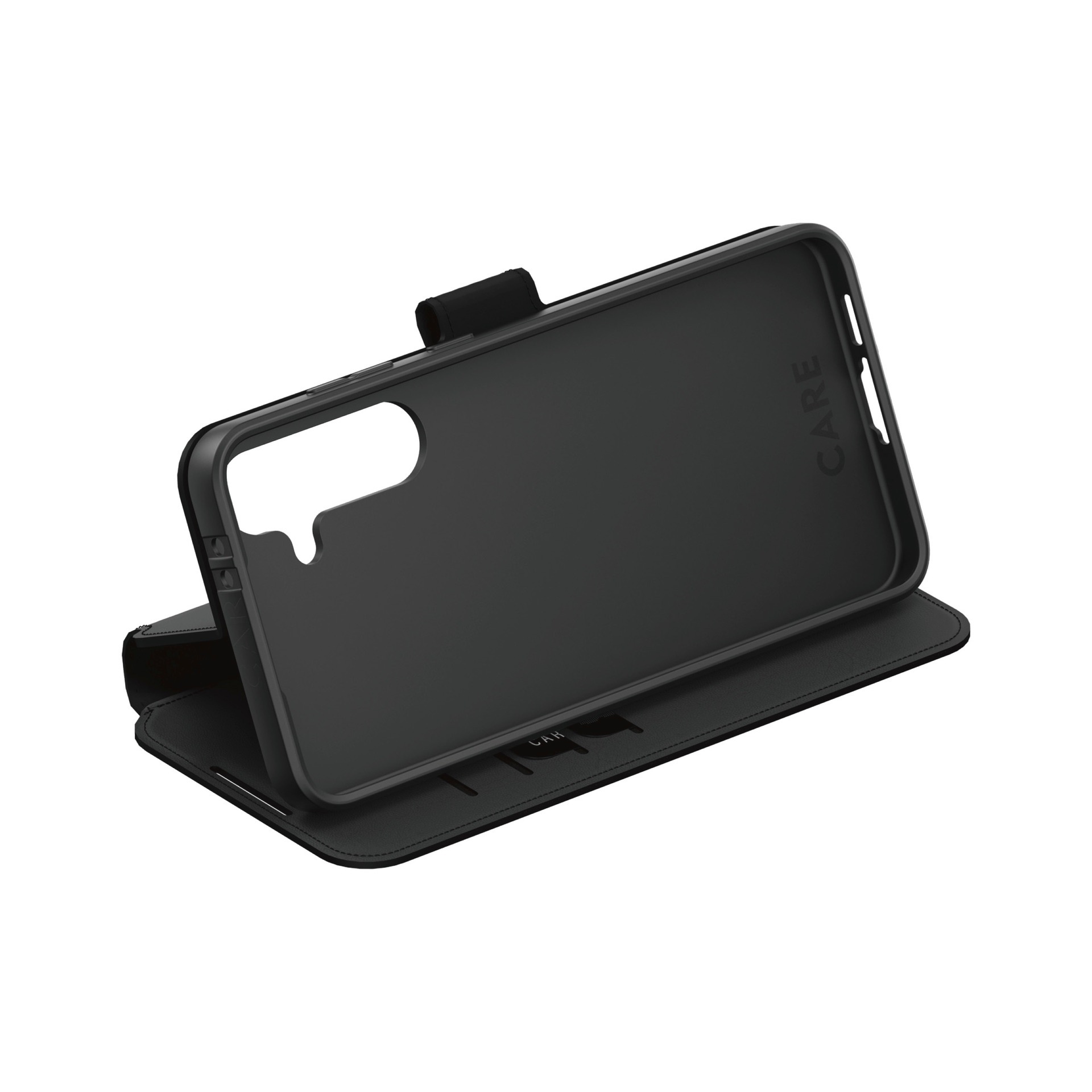 CARE by PanzerGlass Handyhülle »Wallet Case with Kickstand für Samsung Galaxy S25«, Backcover, Schutzhülle, Handyschutzhülle, Case, Schutzcase, stossfest