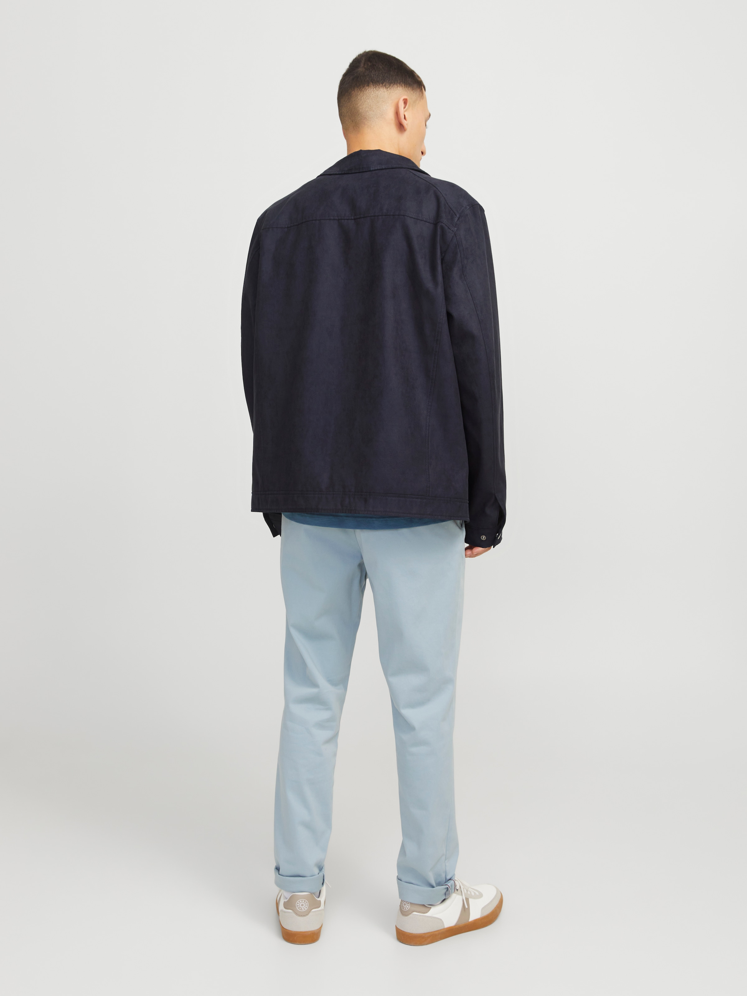Jack & Jones Hemdjacke »JJEDYLAN SHACKET NOOS«, ohne Kapuze, mit Fly-Away Kragen