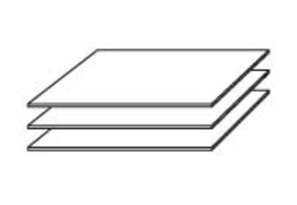 rauch Einlegeboden »Zubehör für Schränke der Serie IMPERIAL«, 3er-Set Breite 98 cm, Tiefe 46 cm